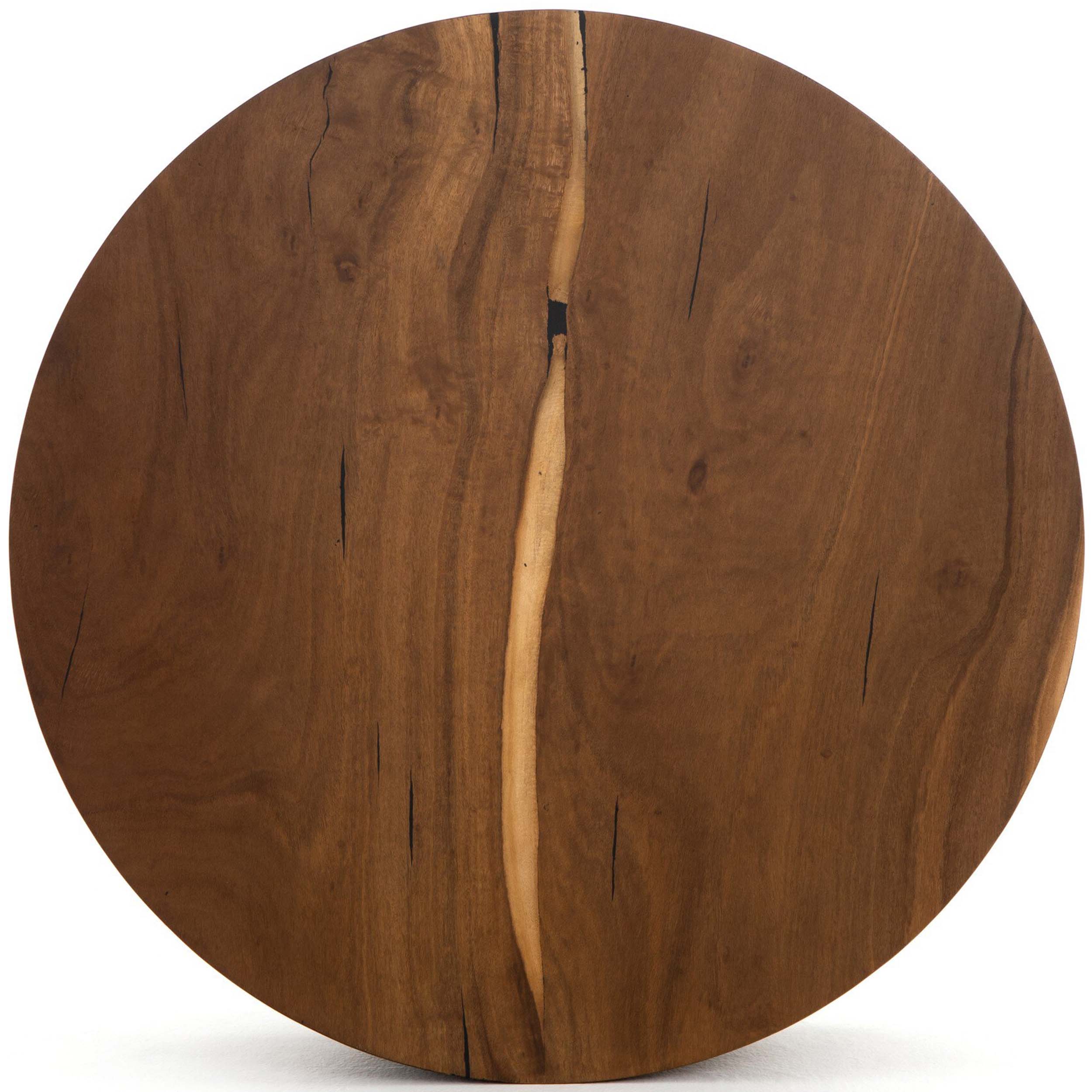 Hudson Round Coffee Table, Natural Yukas Resin