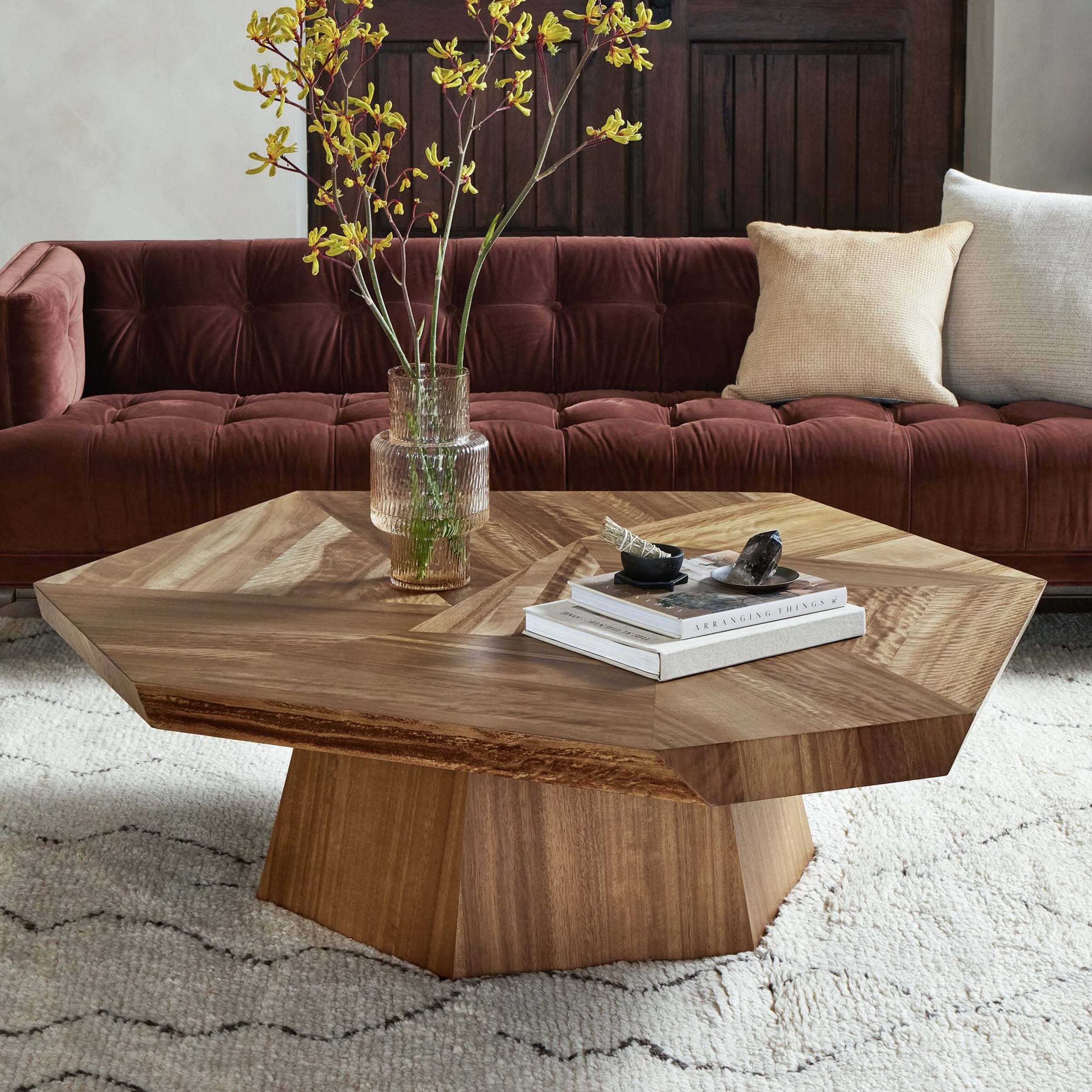 Brooklyn Coffee Table, Blonde Yukas
