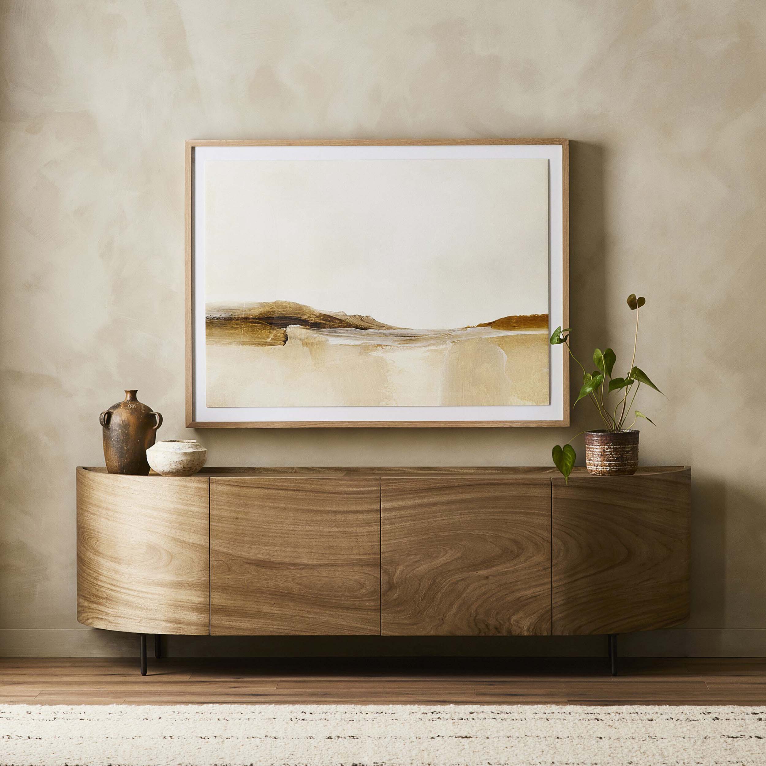Lunas Sideboard, Gold Guanacaste