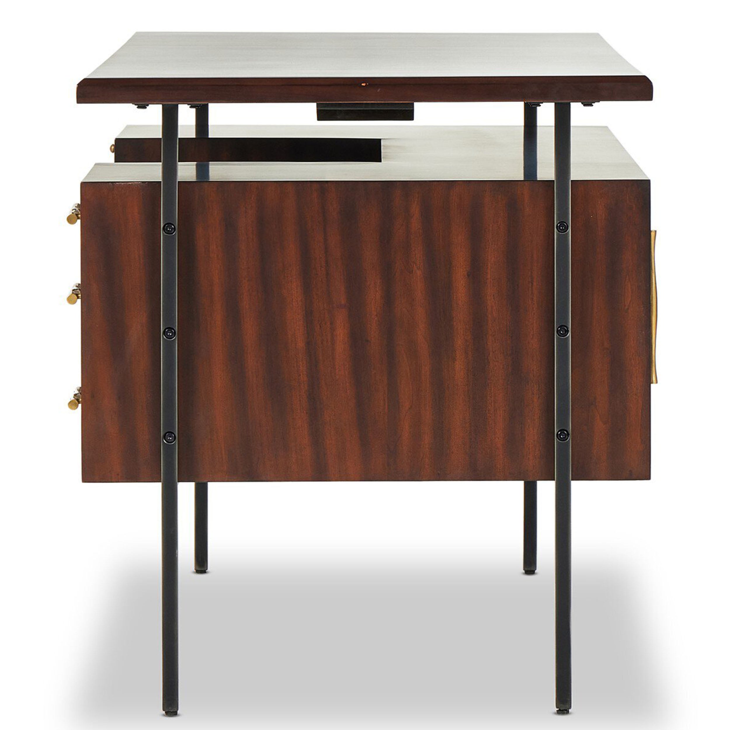 Lauren Desk, Natural Peroba