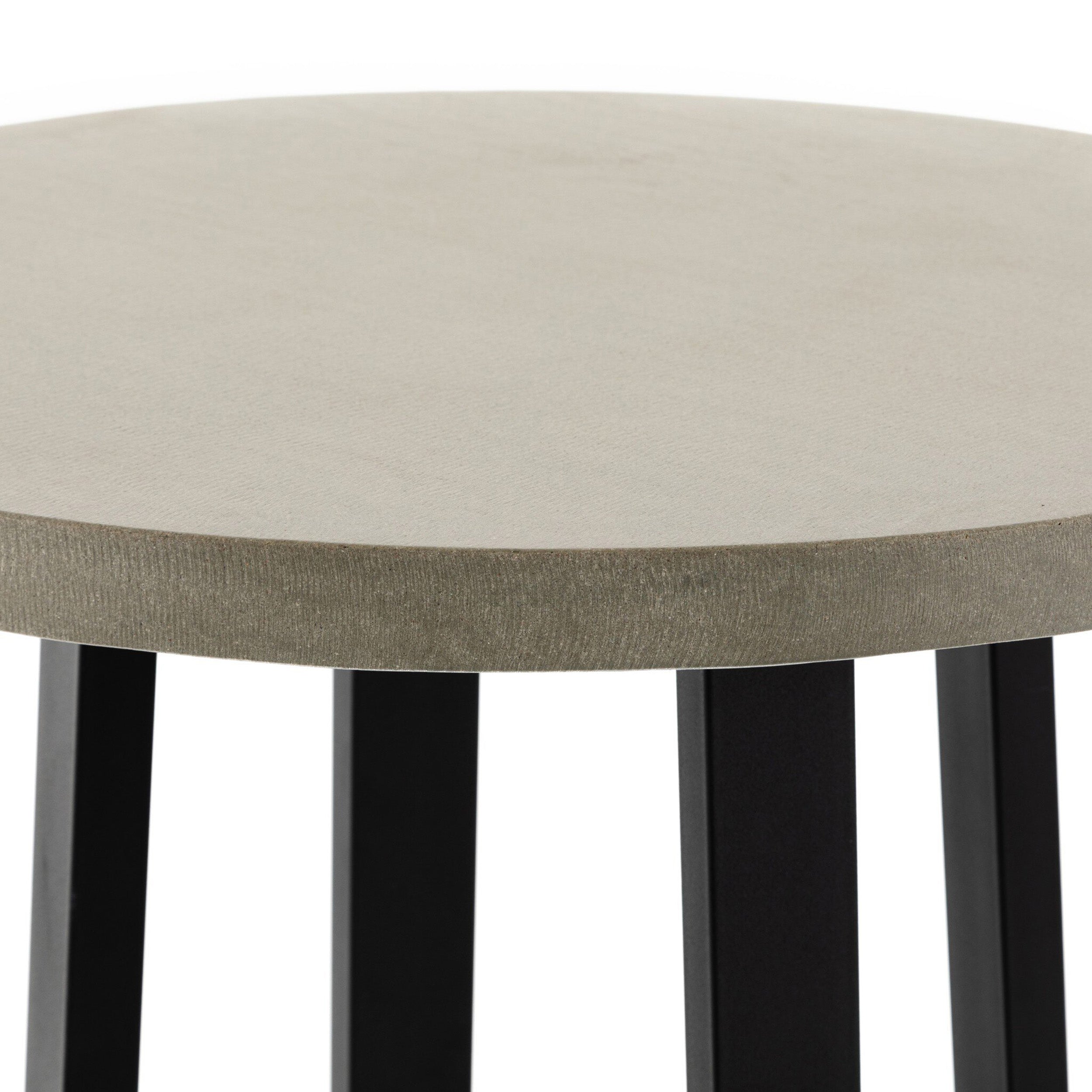 Cyrus Outdoor Bar + Counter Table, Light Grey