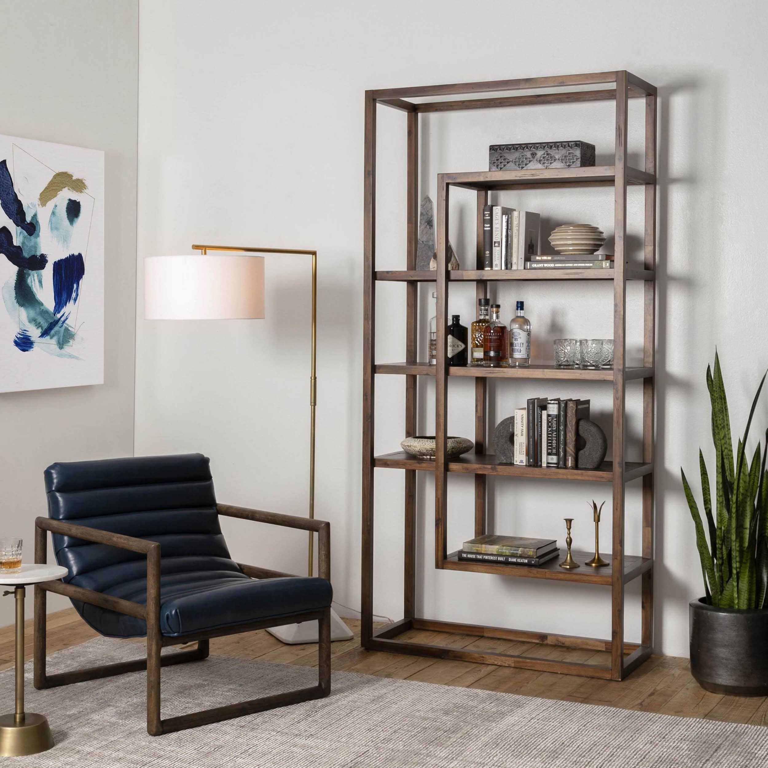 Waylon Bookshelf, Harvest Brown