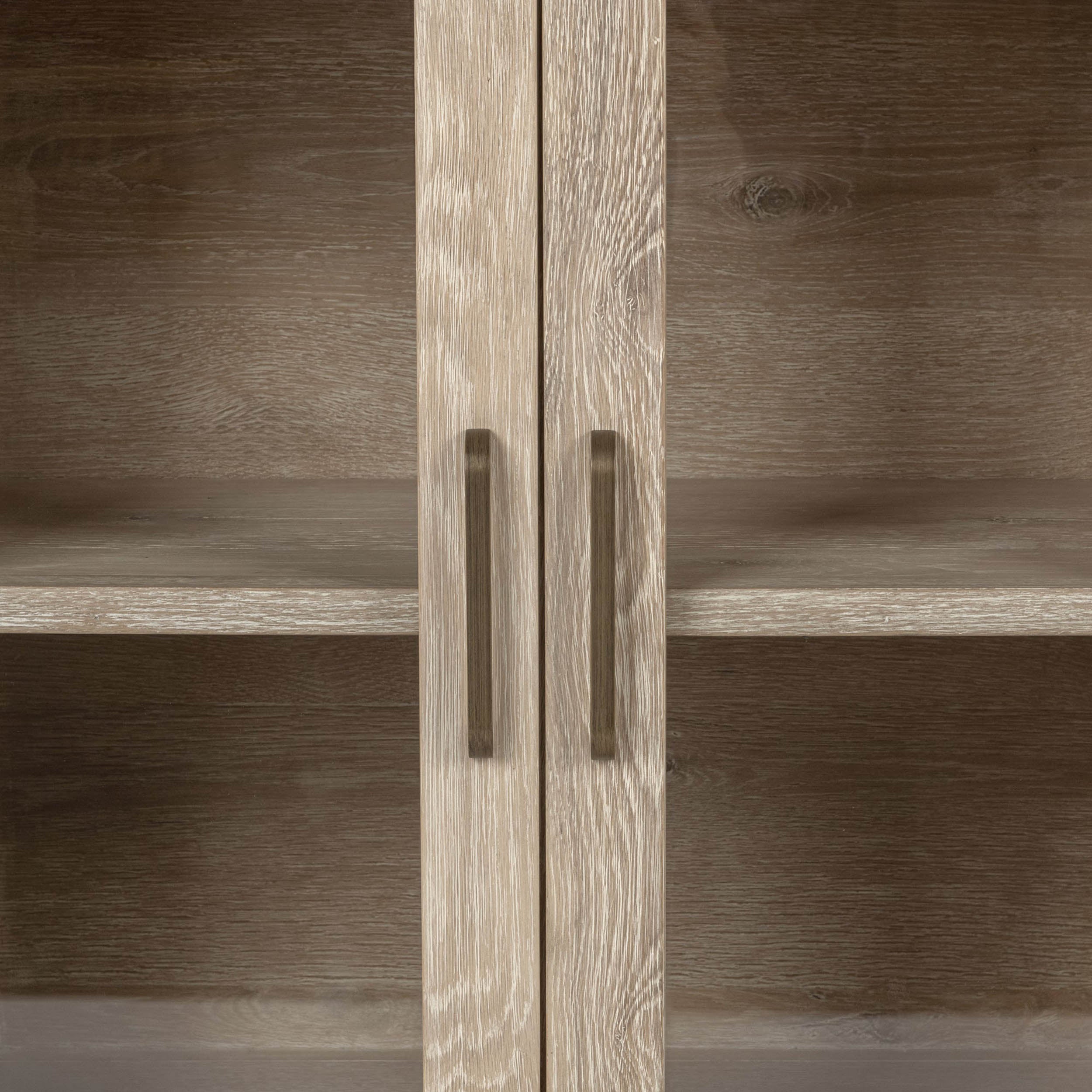 Vander Solid Wood 4Dr Buffet, Cream Washed