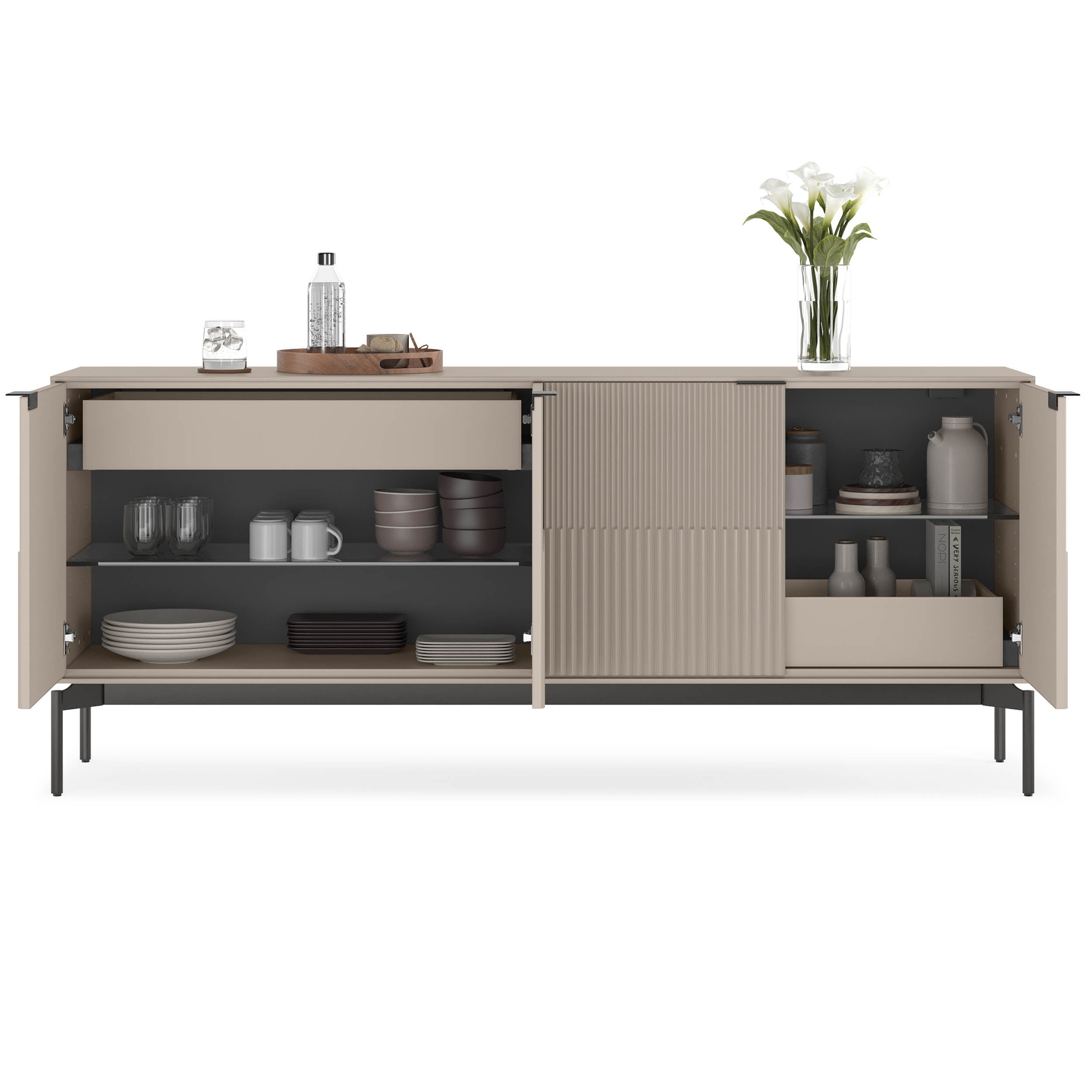 Zig 7649, Dune/Brushed Carbon