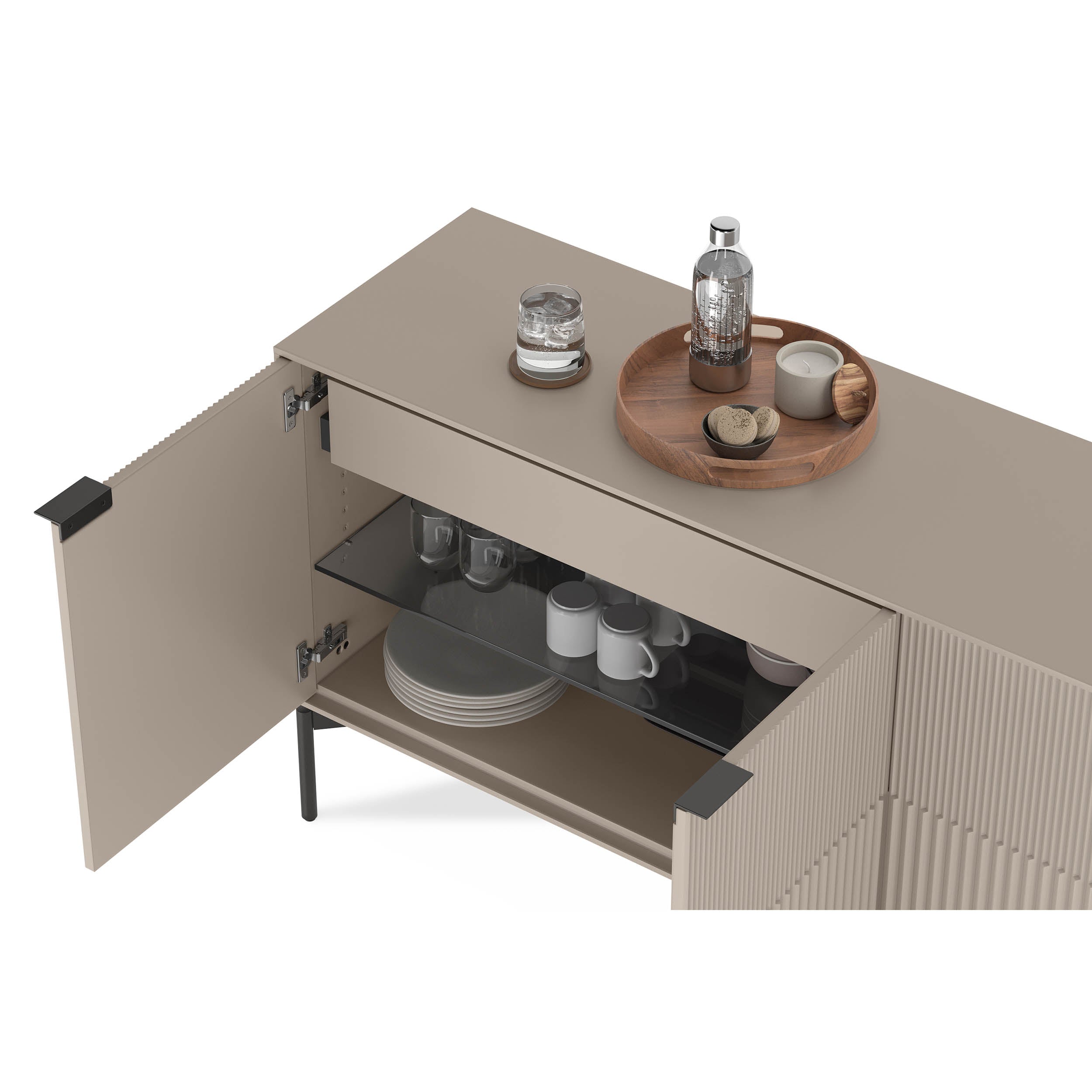 Zig 7649, Dune/Brushed Carbon