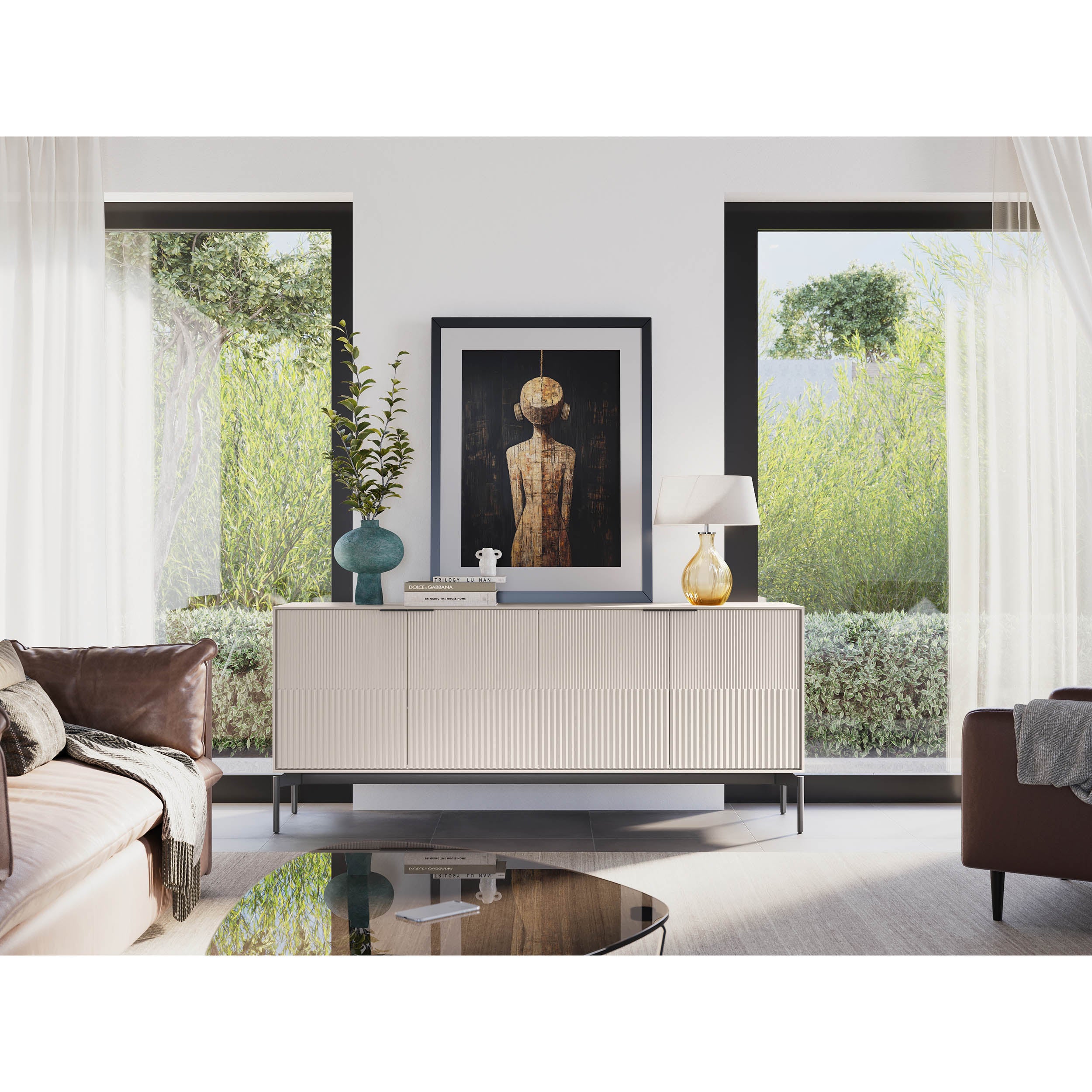 Zig 7649, Dune/Brushed Carbon