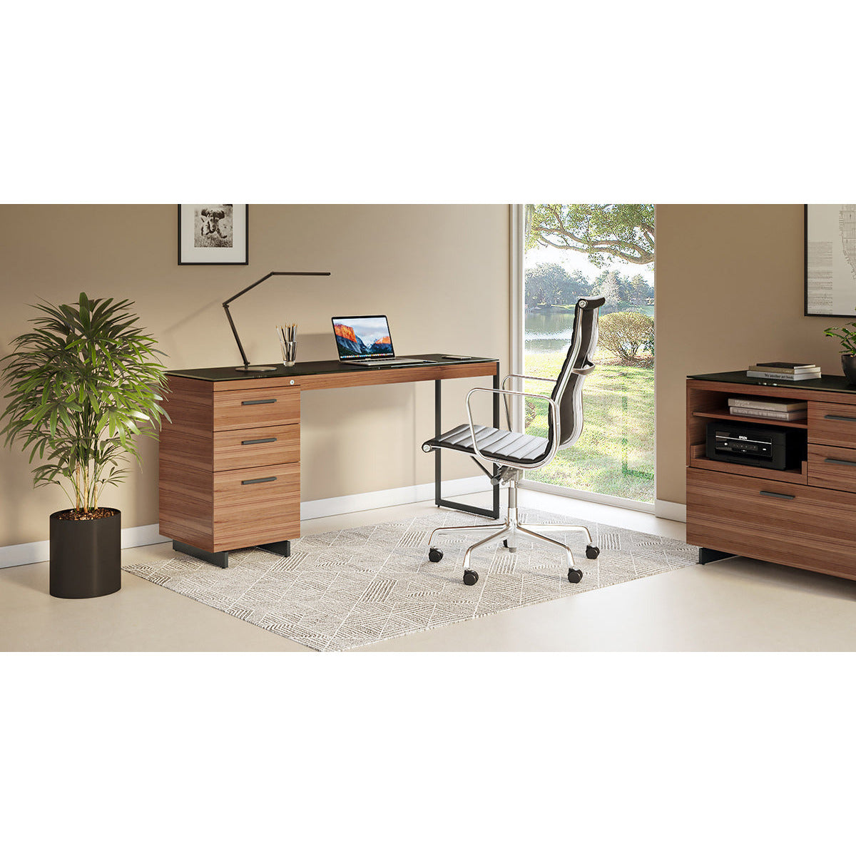 BDI Sequel 3 Drawer File and Storage Cabinet
