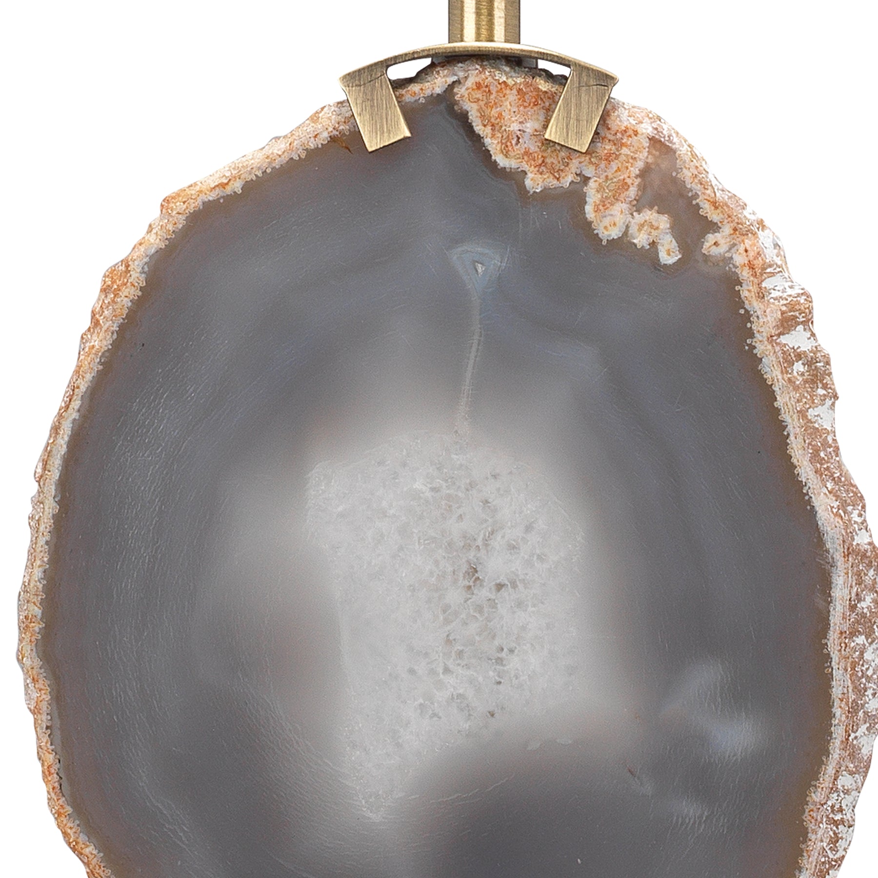 Agate Slice Table Lamp