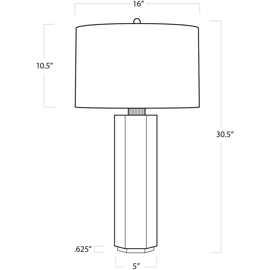Gear Alabaster Table Lamp