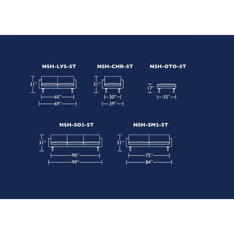 American Leather Nash Sofa