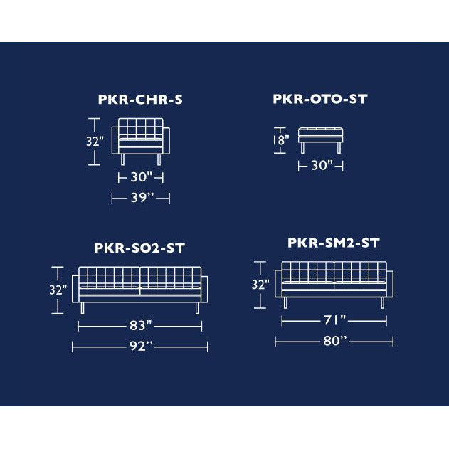 American Leather Parker Sofa