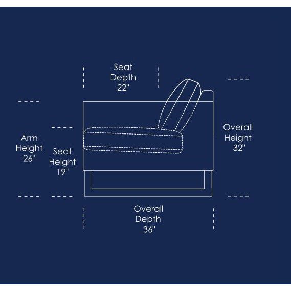 American Leather Savino Sectional