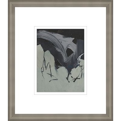 GRAY ON BLACK