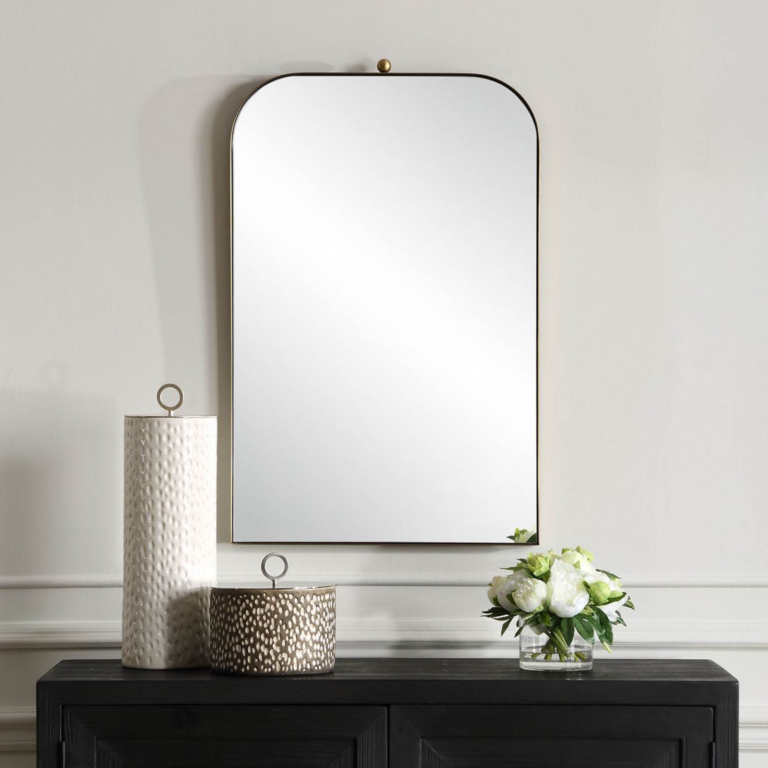 Cassidy Arch Mirror, Gold
