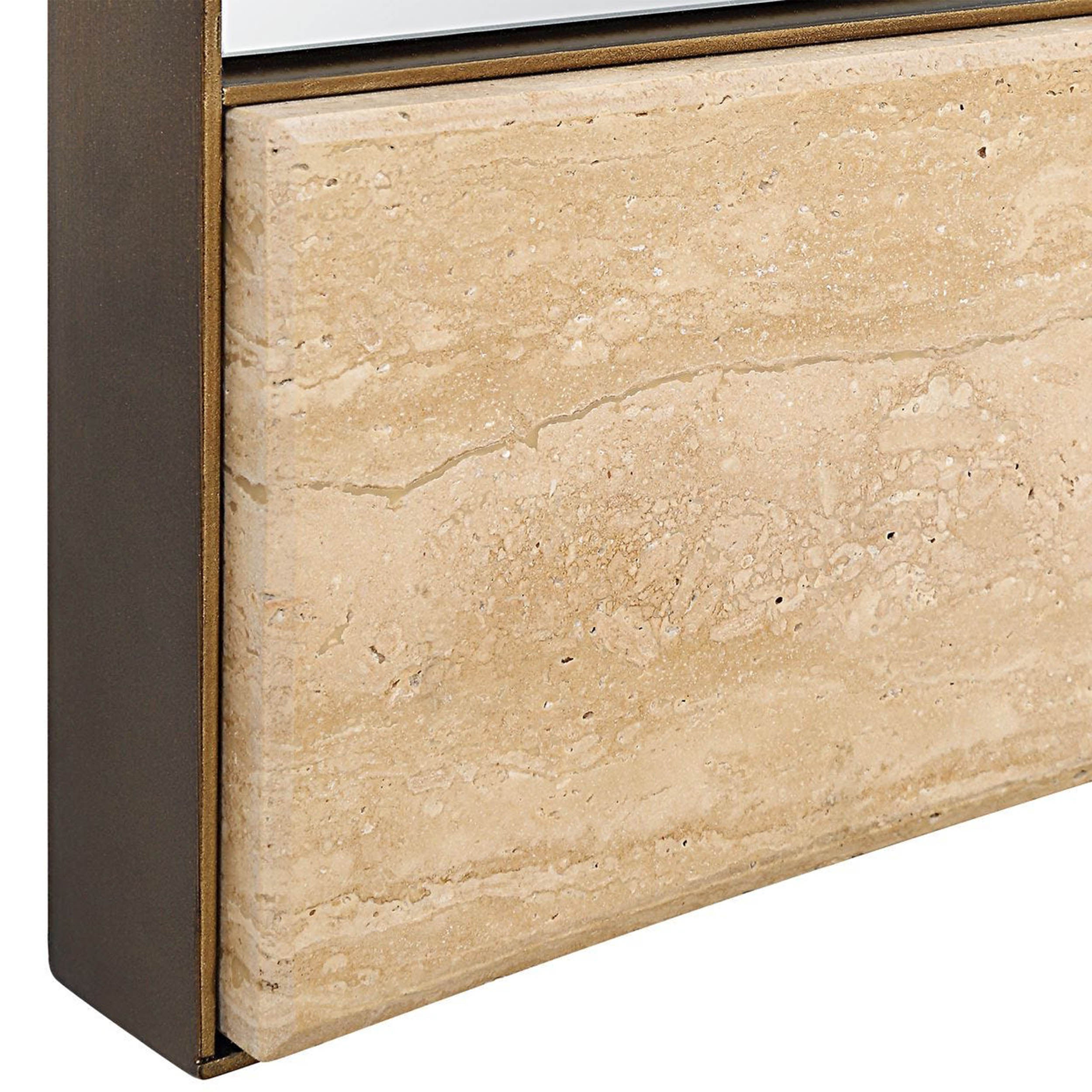 Russo Mirror, Gold; Bronze