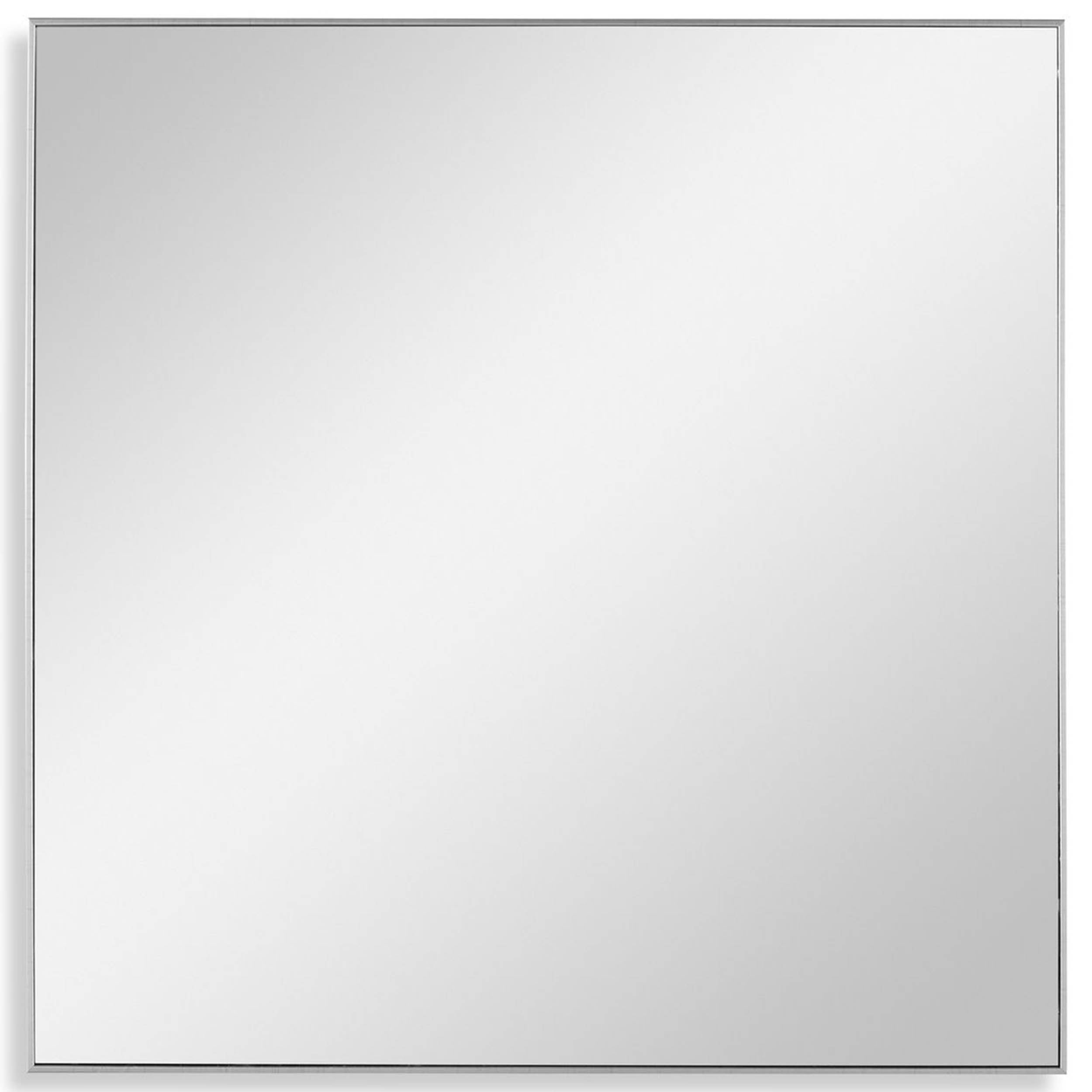 Alexo Square Mirror, Silver