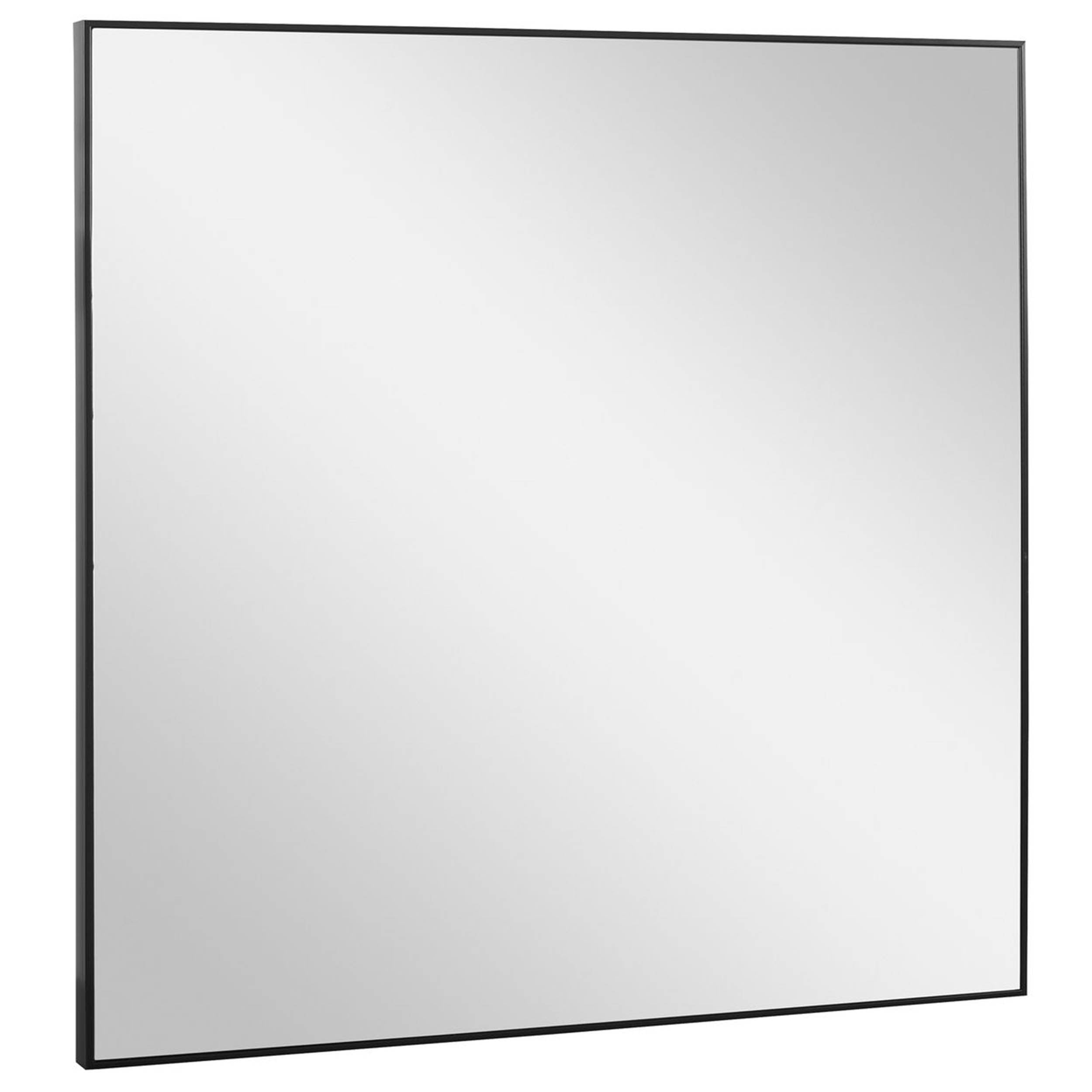 Alexo Square Mirror, Black