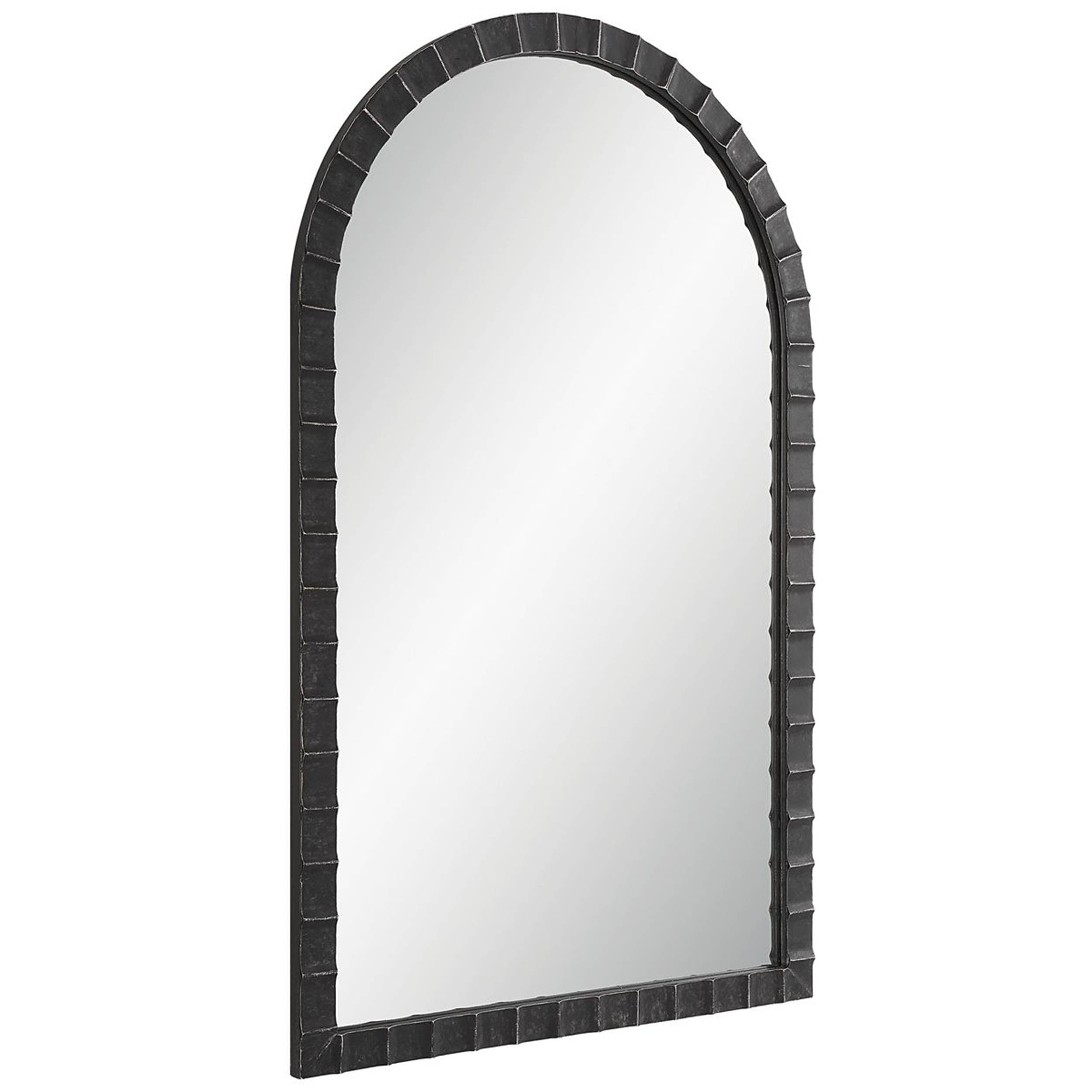 Dandridge Arch Mirror, Black