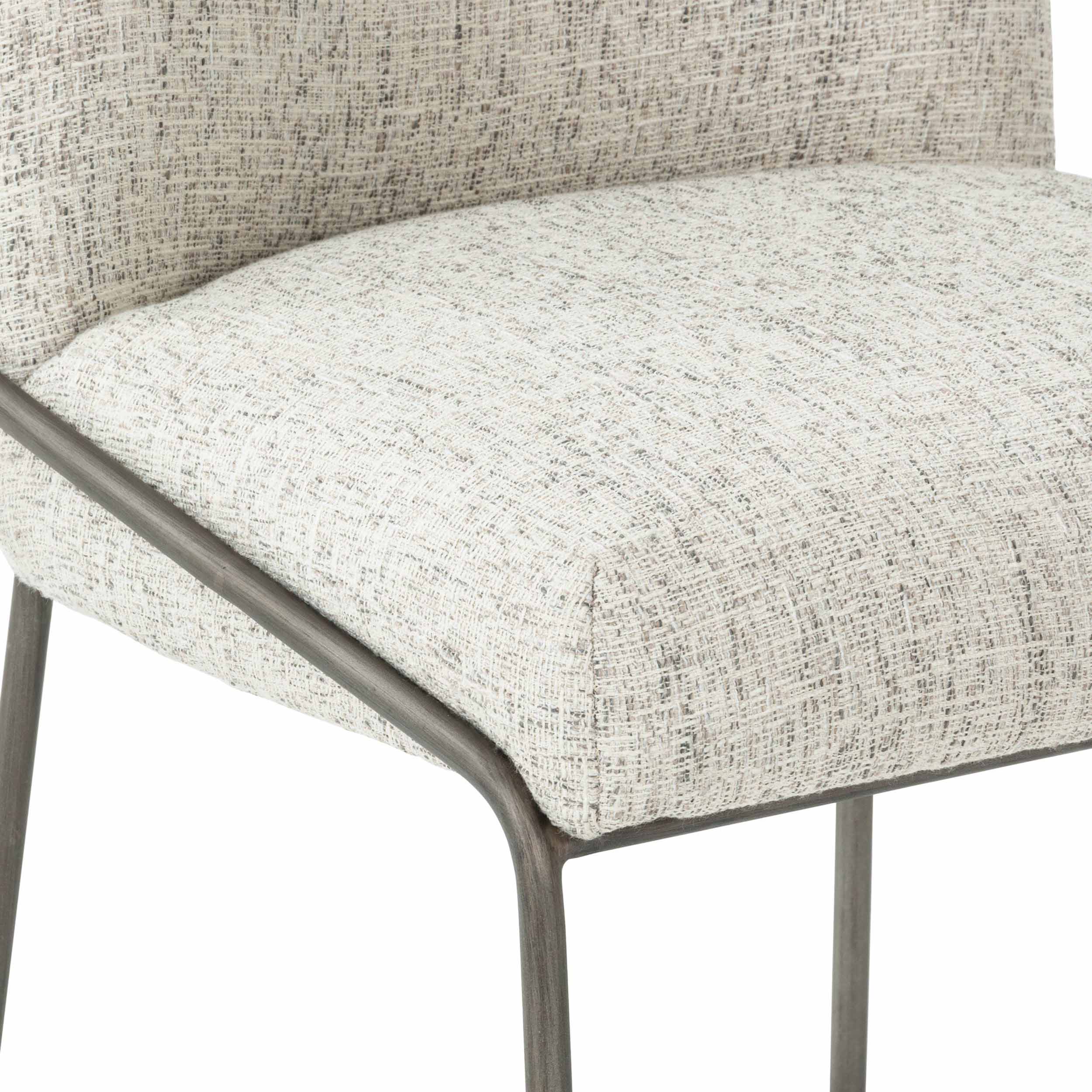 Astrud Dining Chair, Lyon Pewter