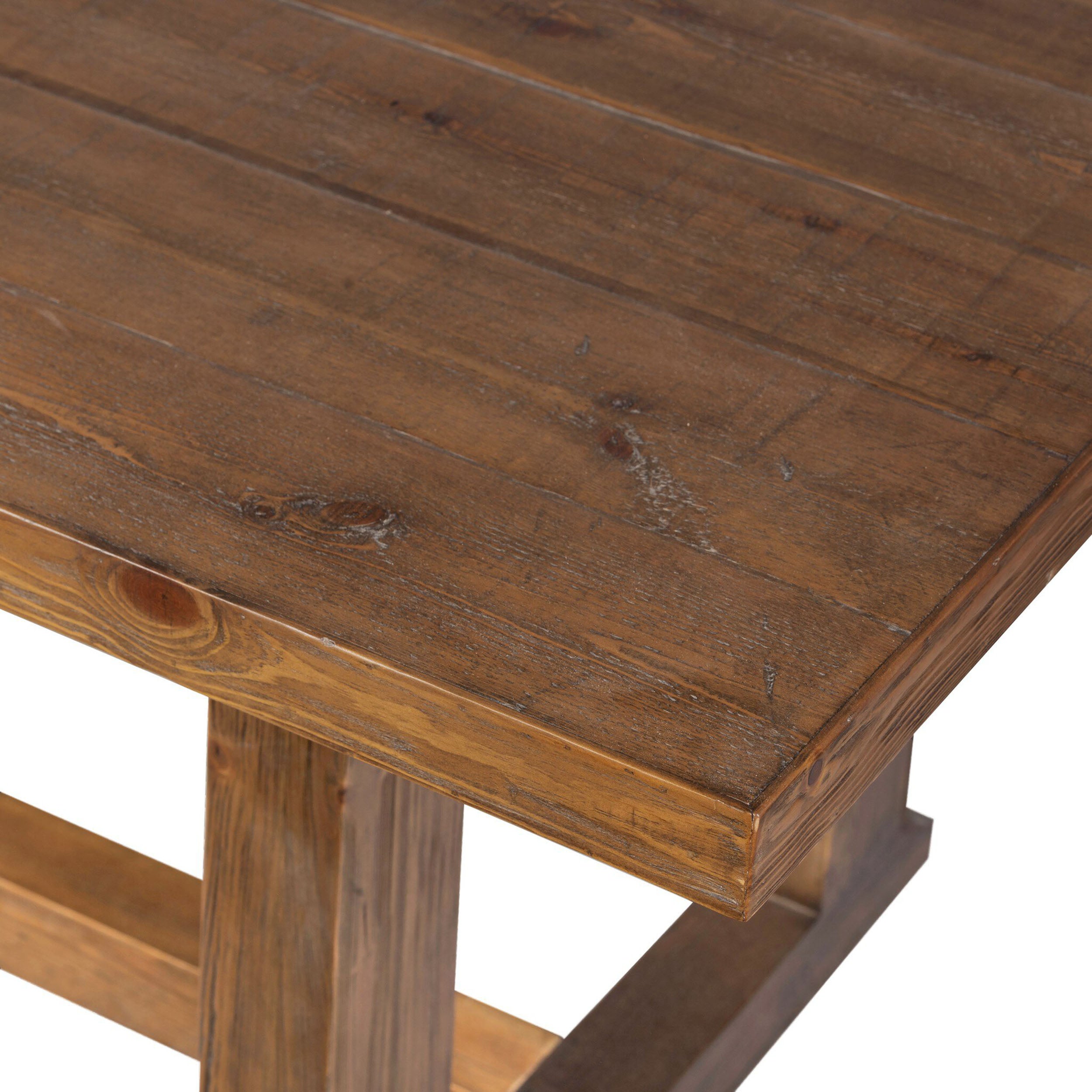 Otto Dining Table, Waxed Pine