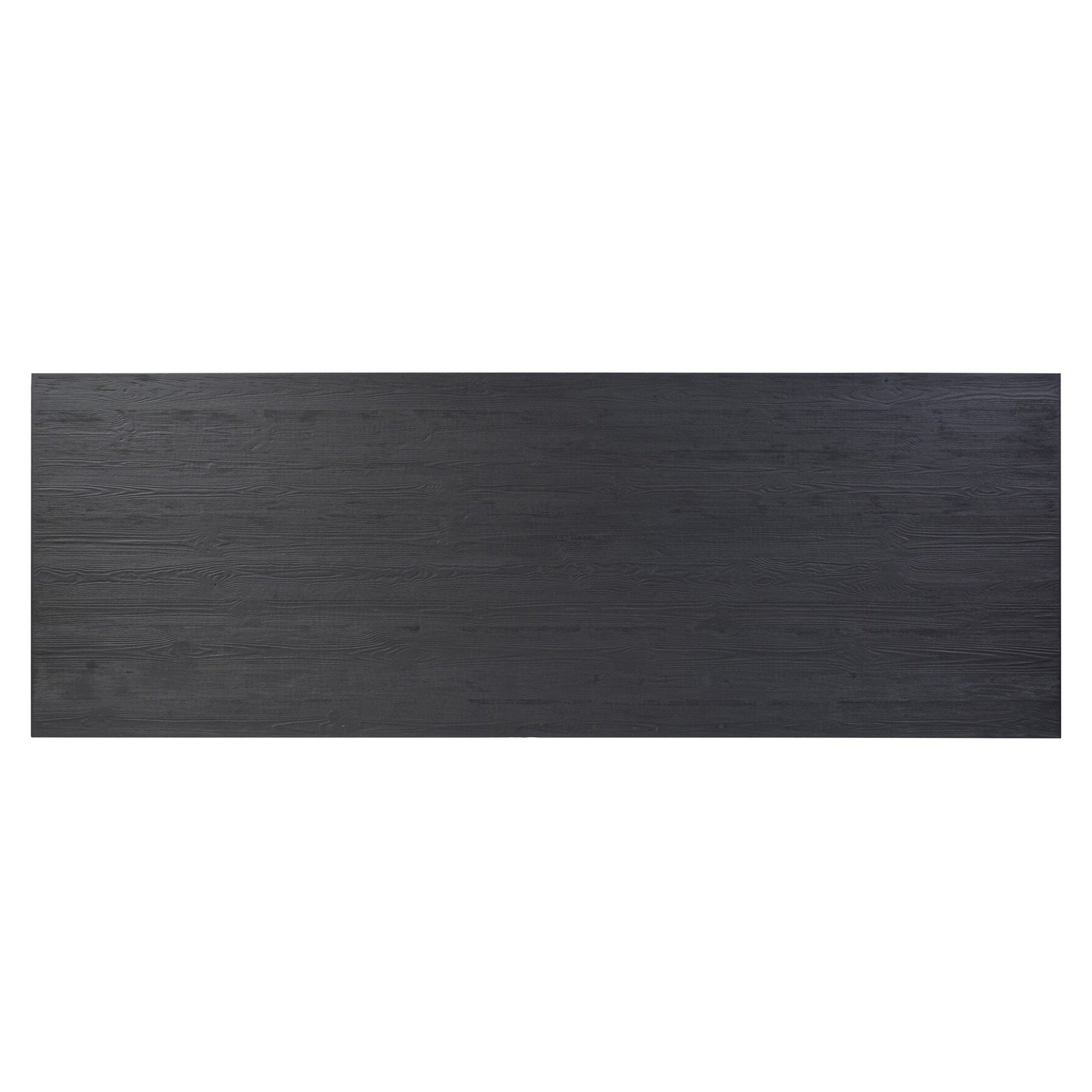 Otto Dining Table, Black Pine