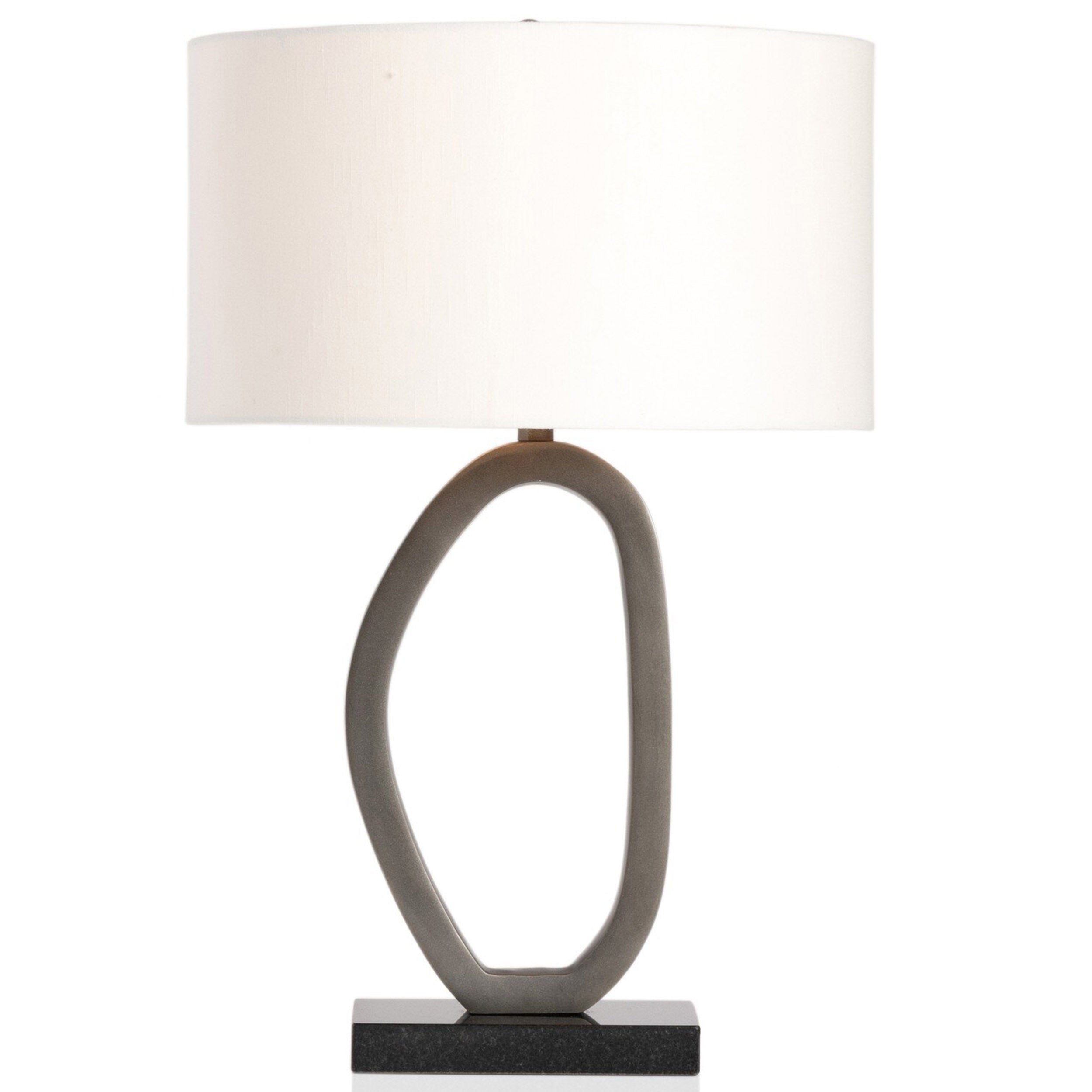 Bingley Table Lamp, Slate Aluminium