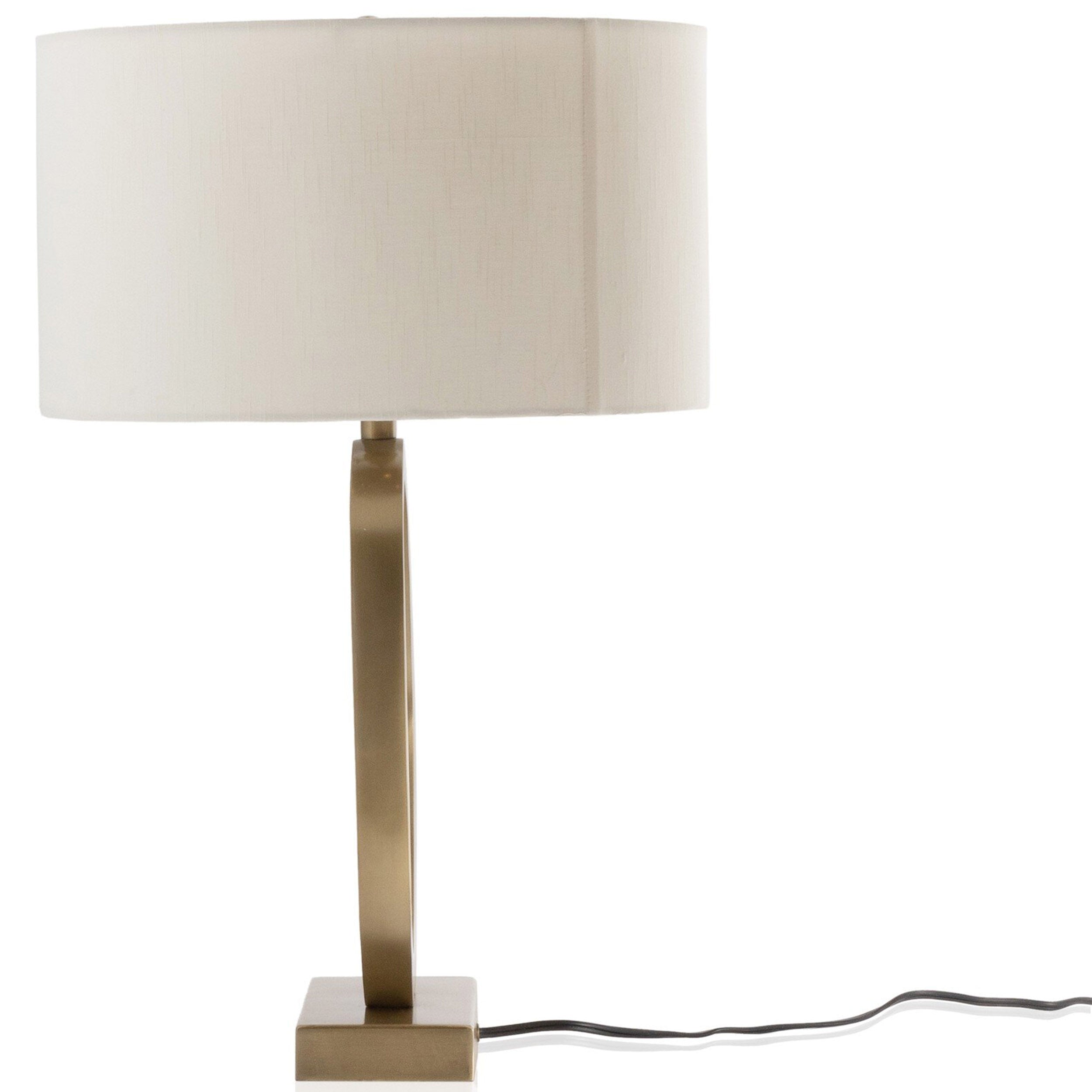 Bingley Table Lamp, Antique Brass Aluminum