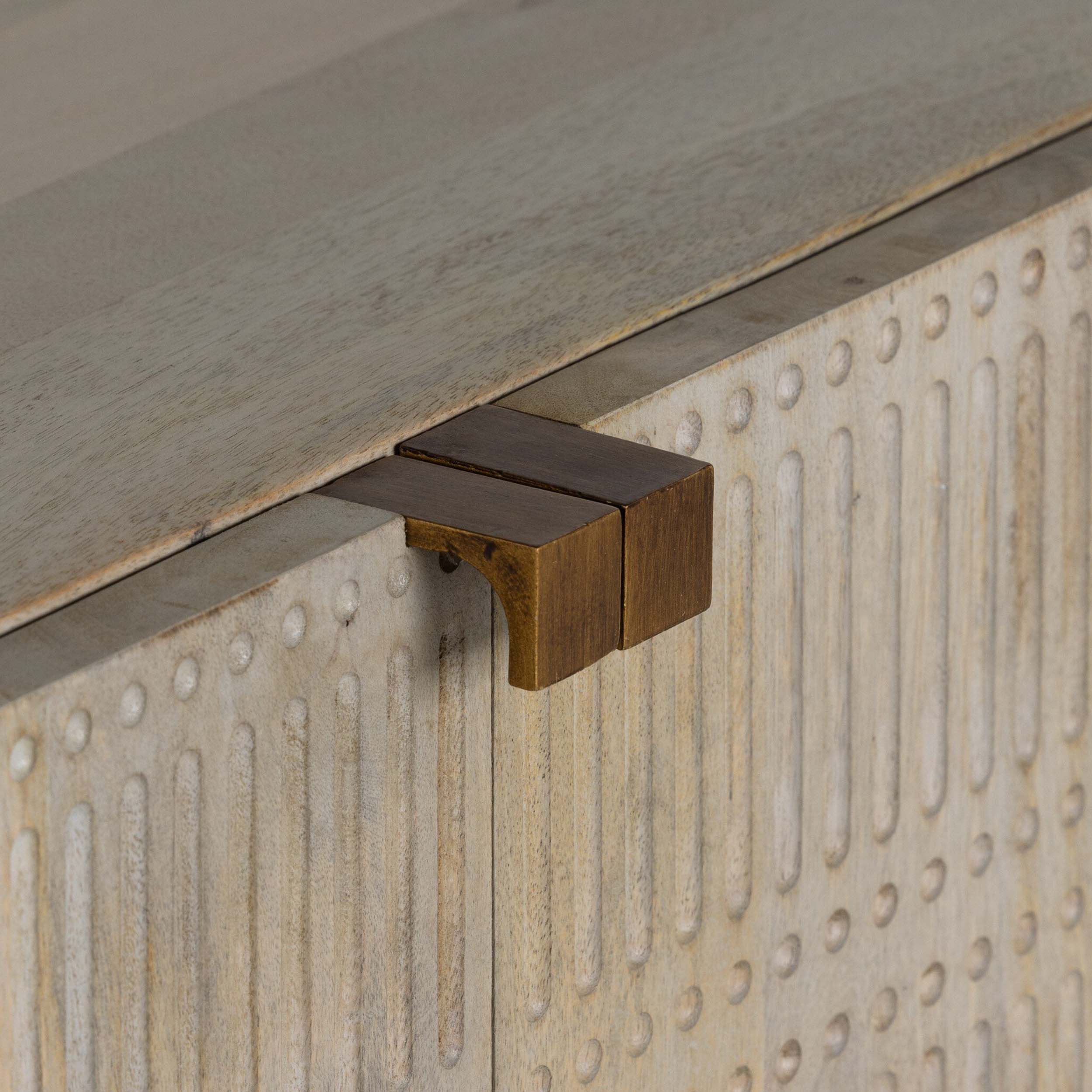 Kelby Sideboard, Light Wash Mango