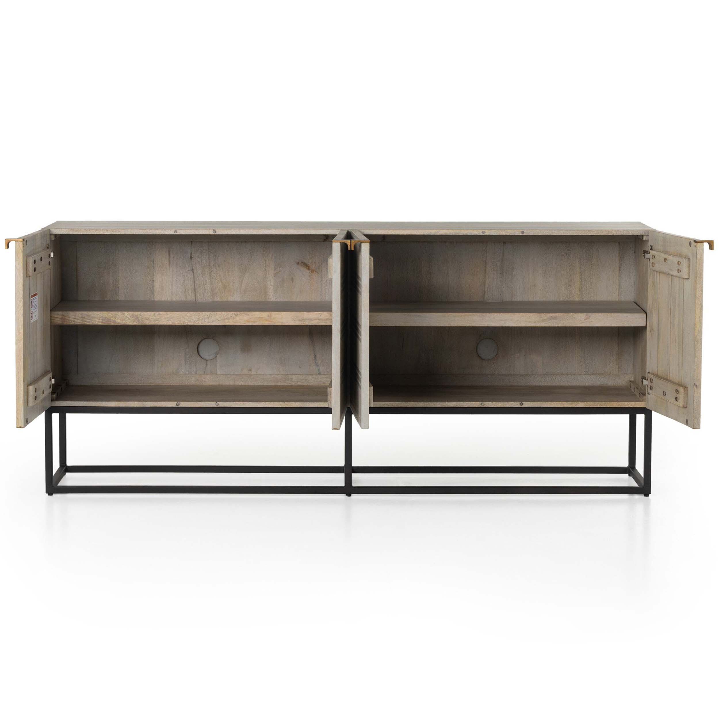 Kelby Sideboard, Light Wash Mango