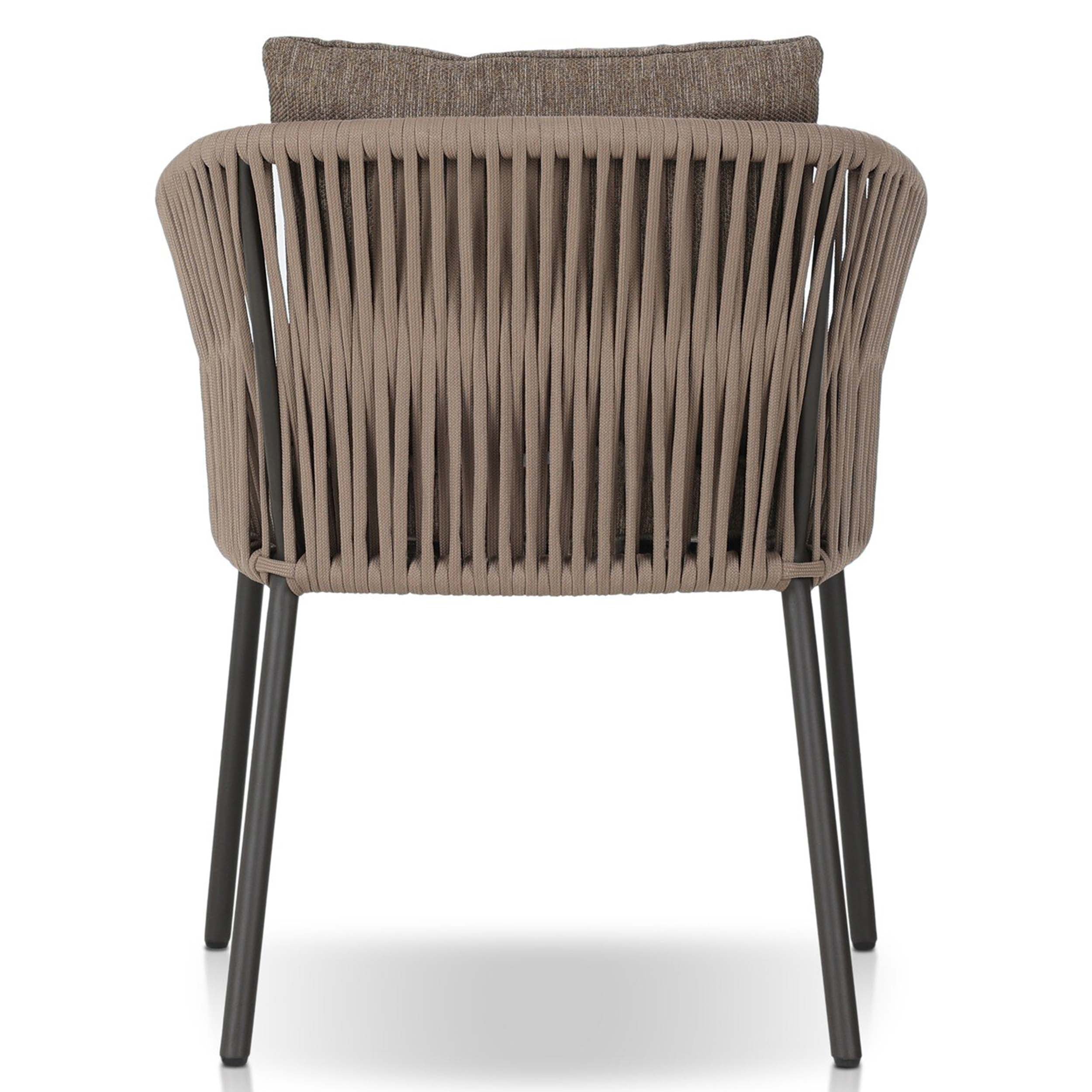 Porto Outdoor Dining Chair, Ellor Brown