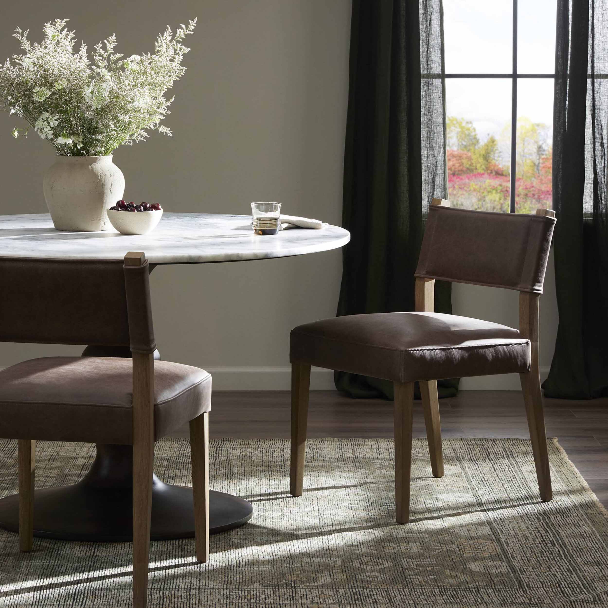 Ferris Dining Chair, Palermo Cigar