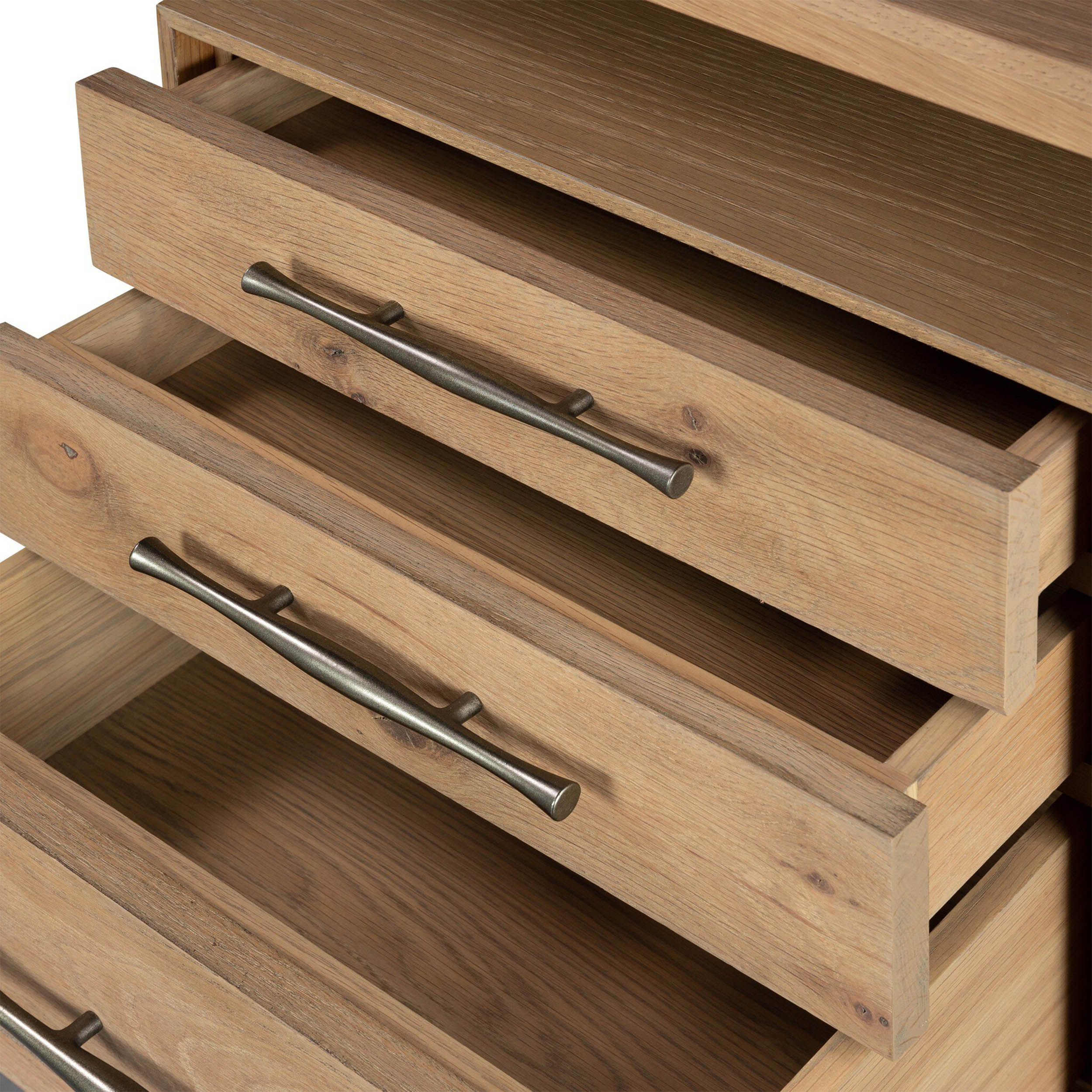 Lauren Desk, Natural Resawn Oak