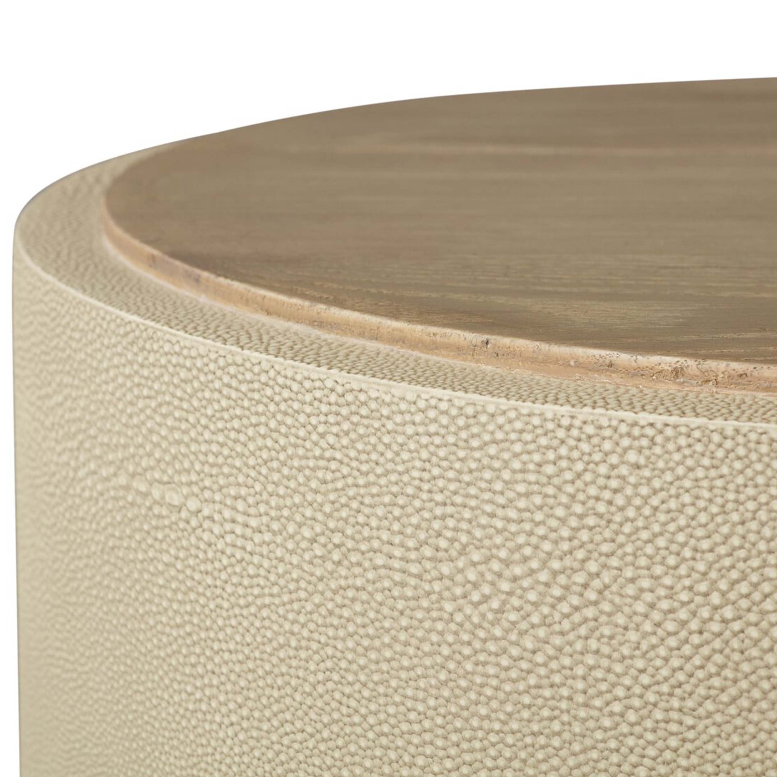 Crosby Side Table, Natural Resawn Oak