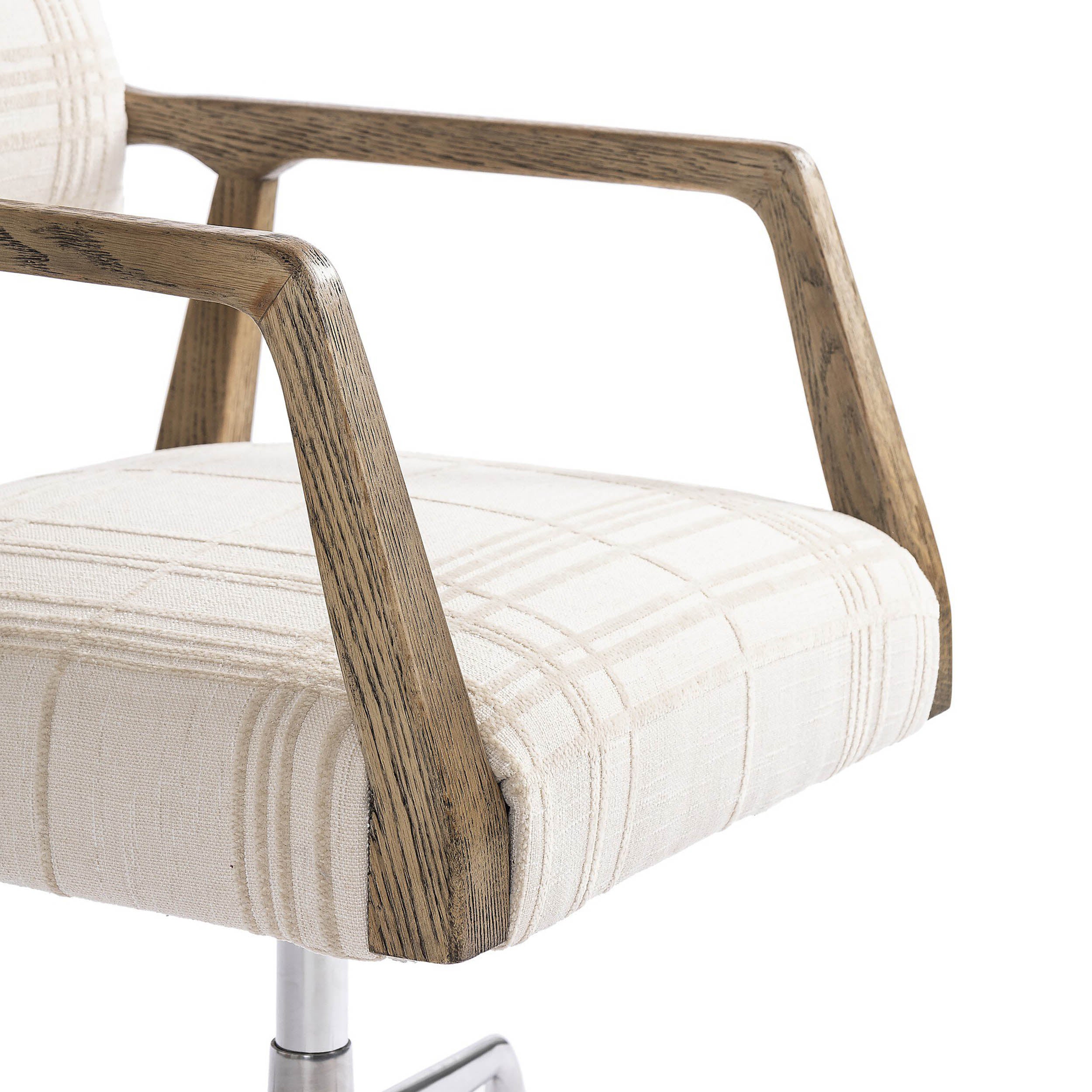 Tyler Desk Chair, Sheffield Ivory