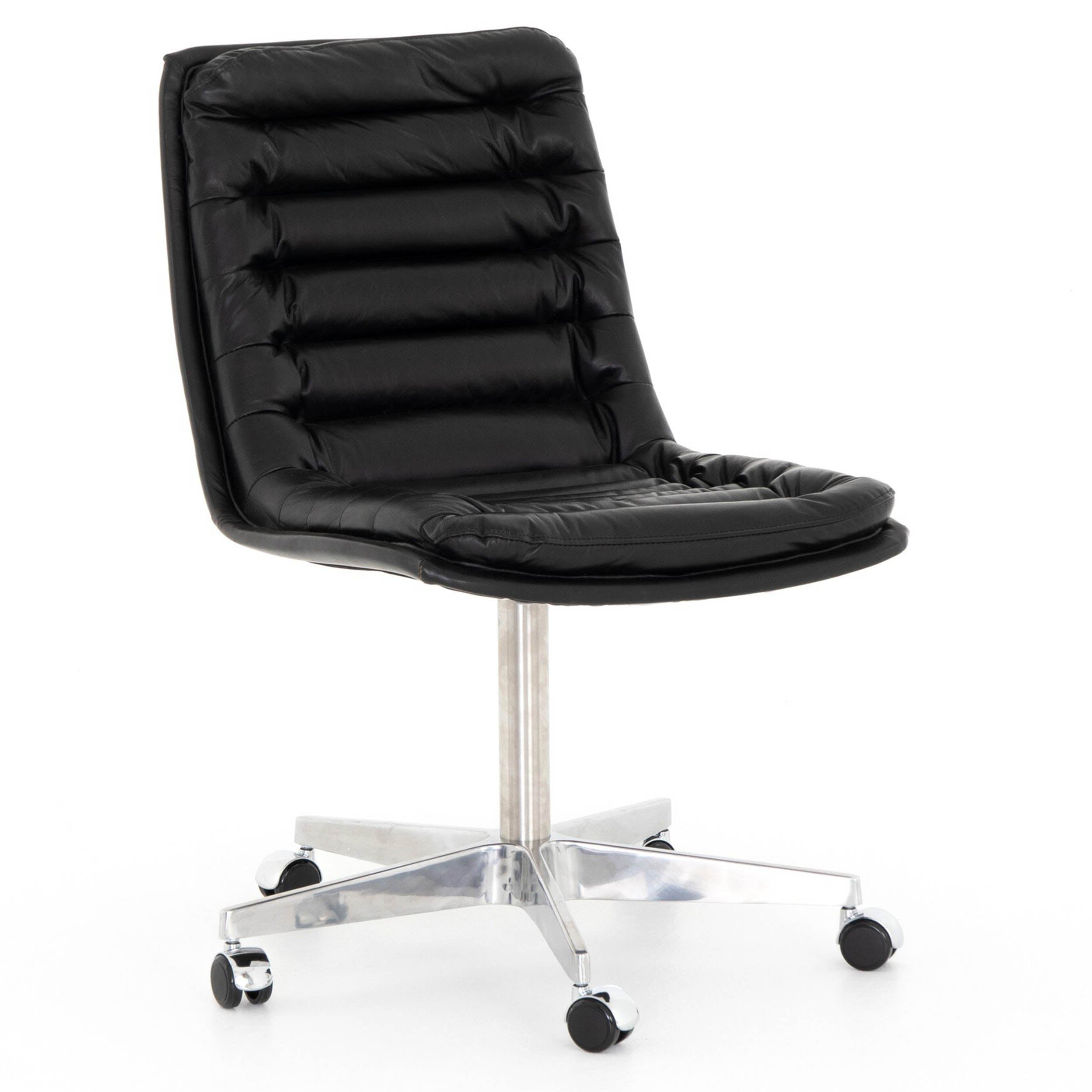 Malibu Desk Chair, Rider Black