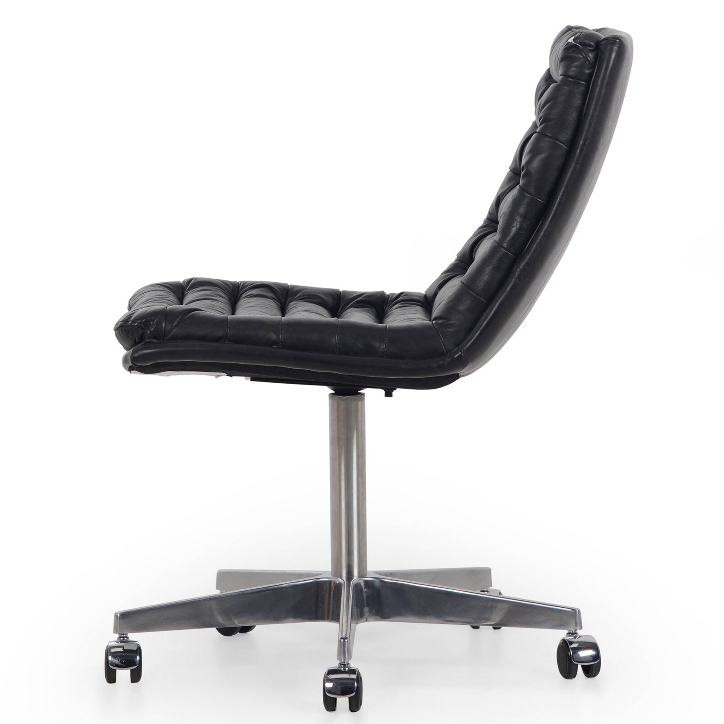 Malibu Desk Chair, Rider Black