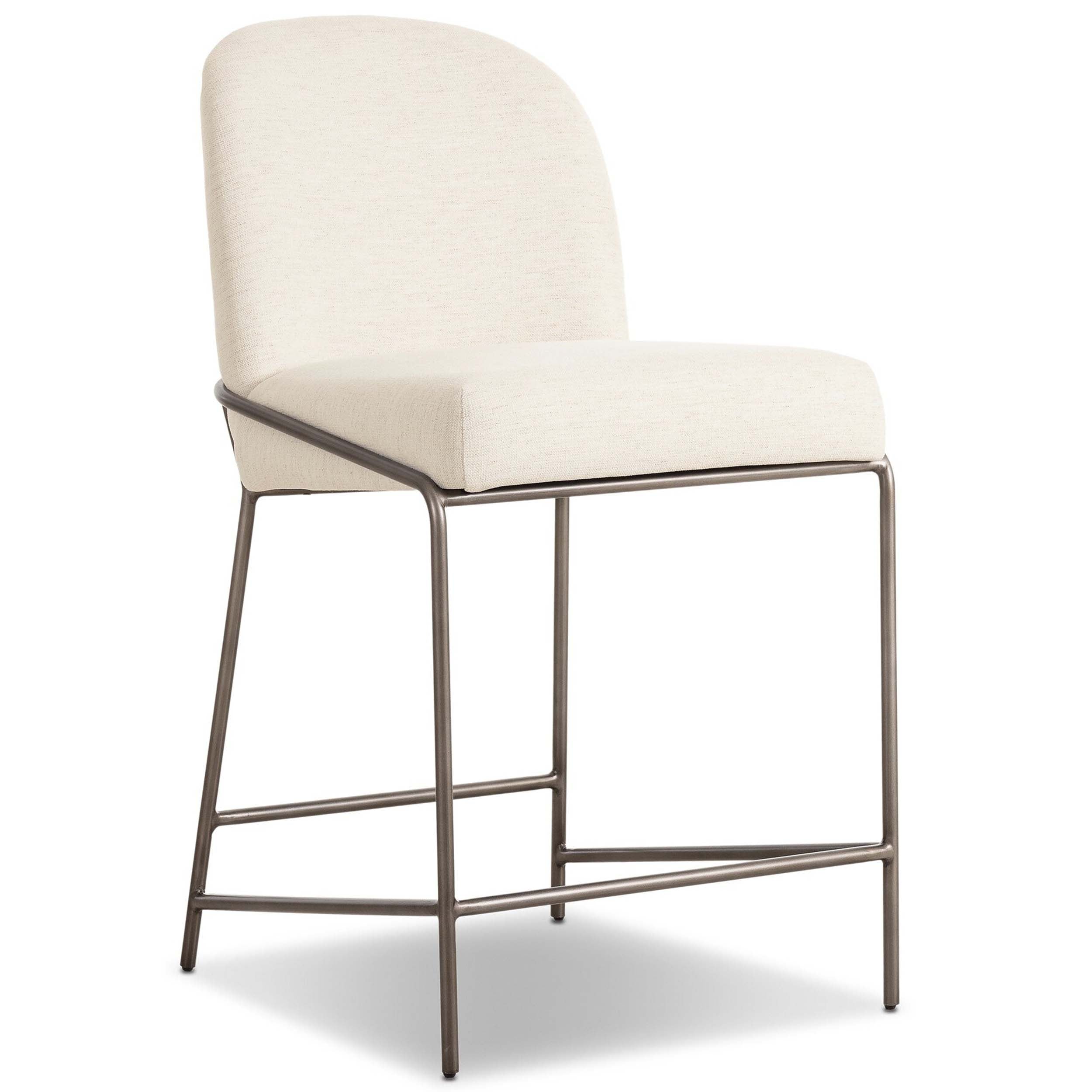 Astrud Bar + Counter Stool, Crypton Nomad Snow