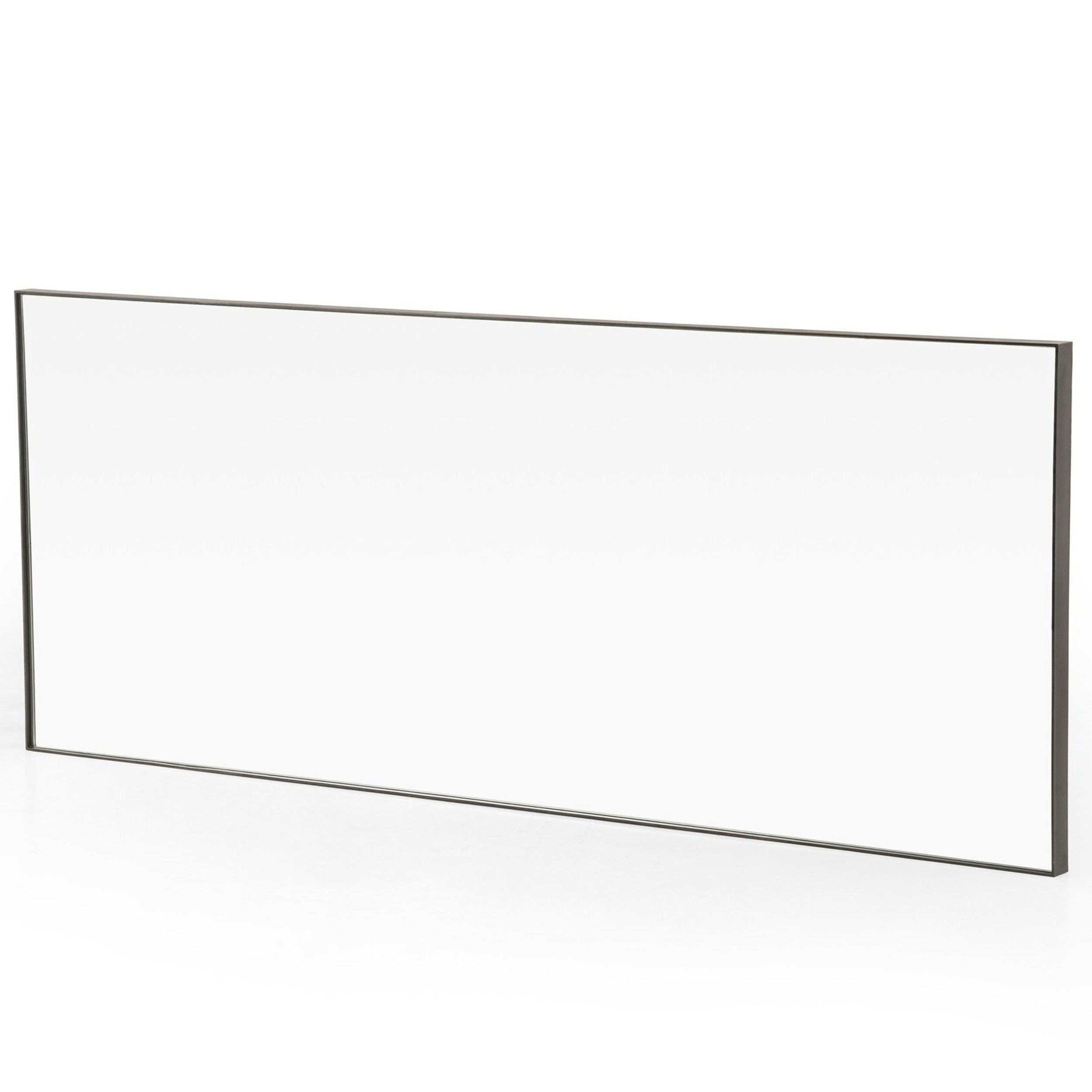 Bellvue Floor Mirror, Rustic Black