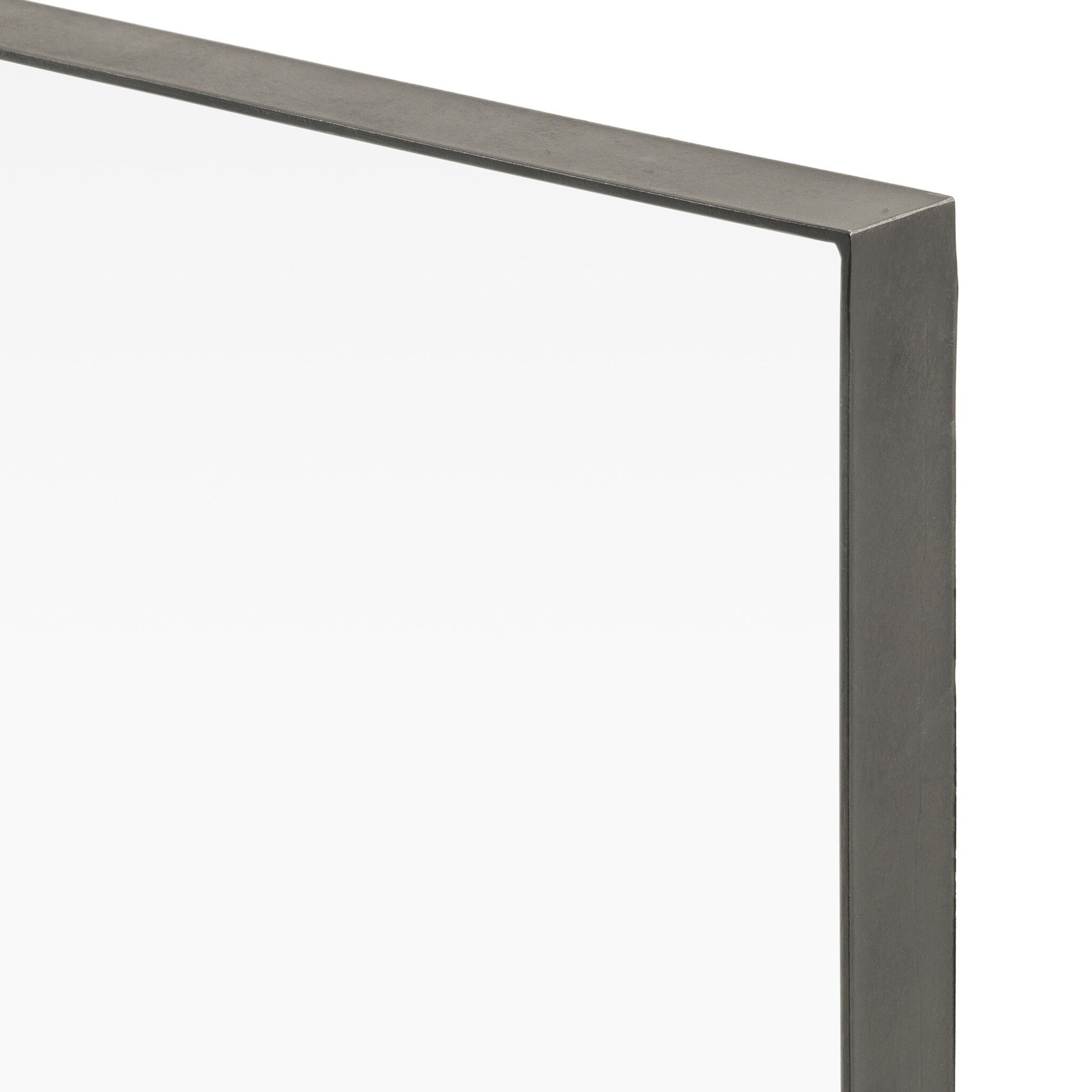 Bellvue Floor Mirror, Rustic Black