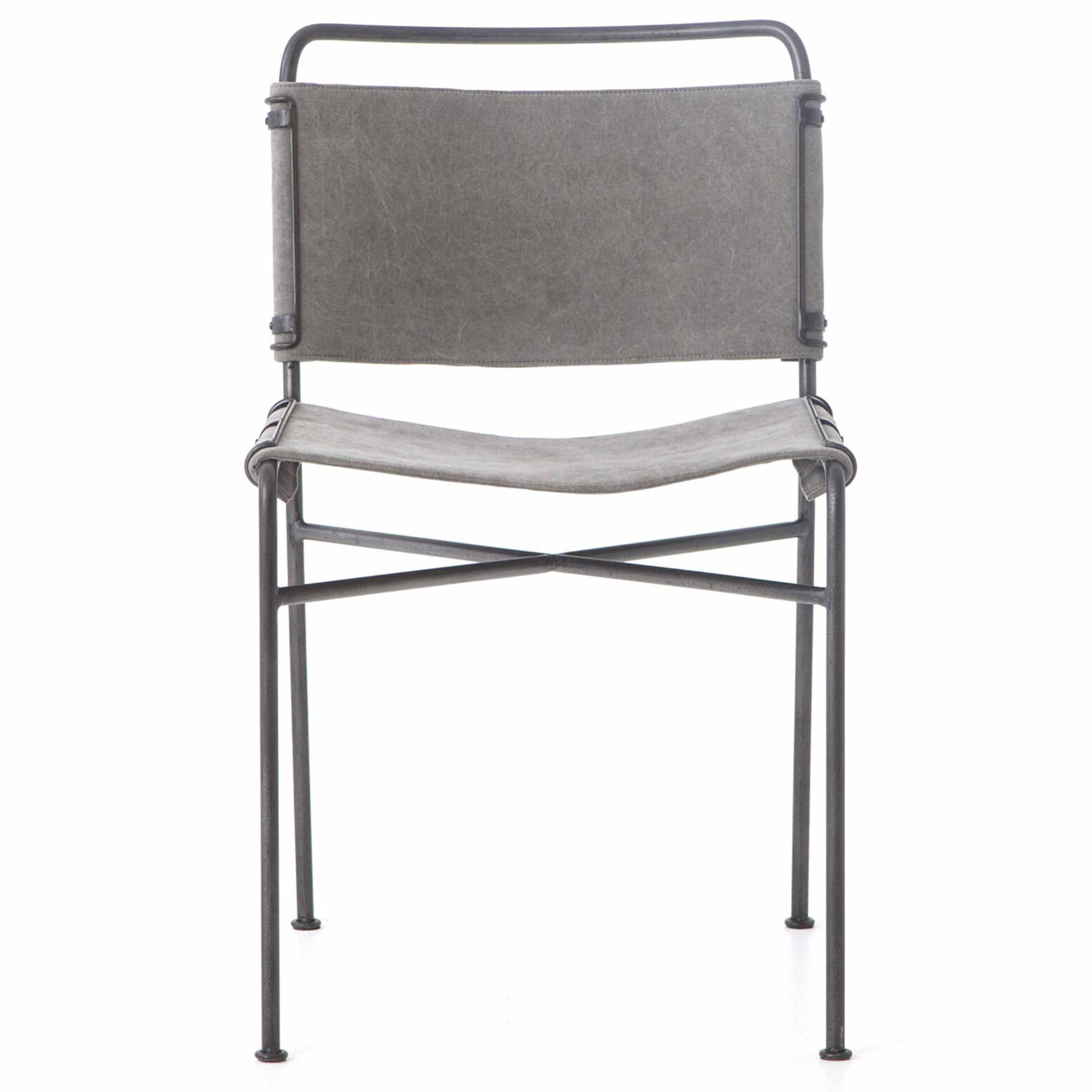 Wharton Dining Chair, Stonewash Grey
