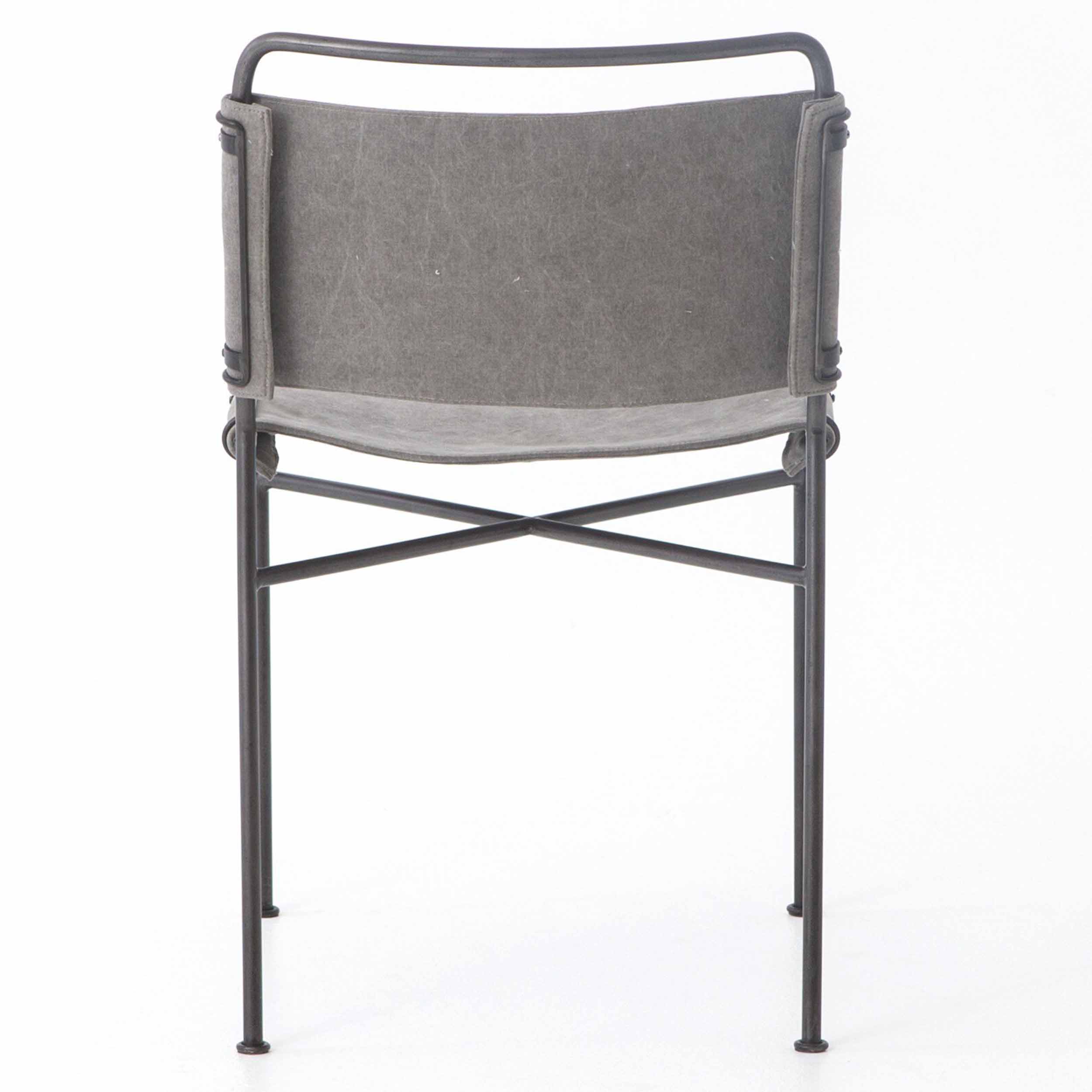 Wharton Dining Chair, Stonewash Grey