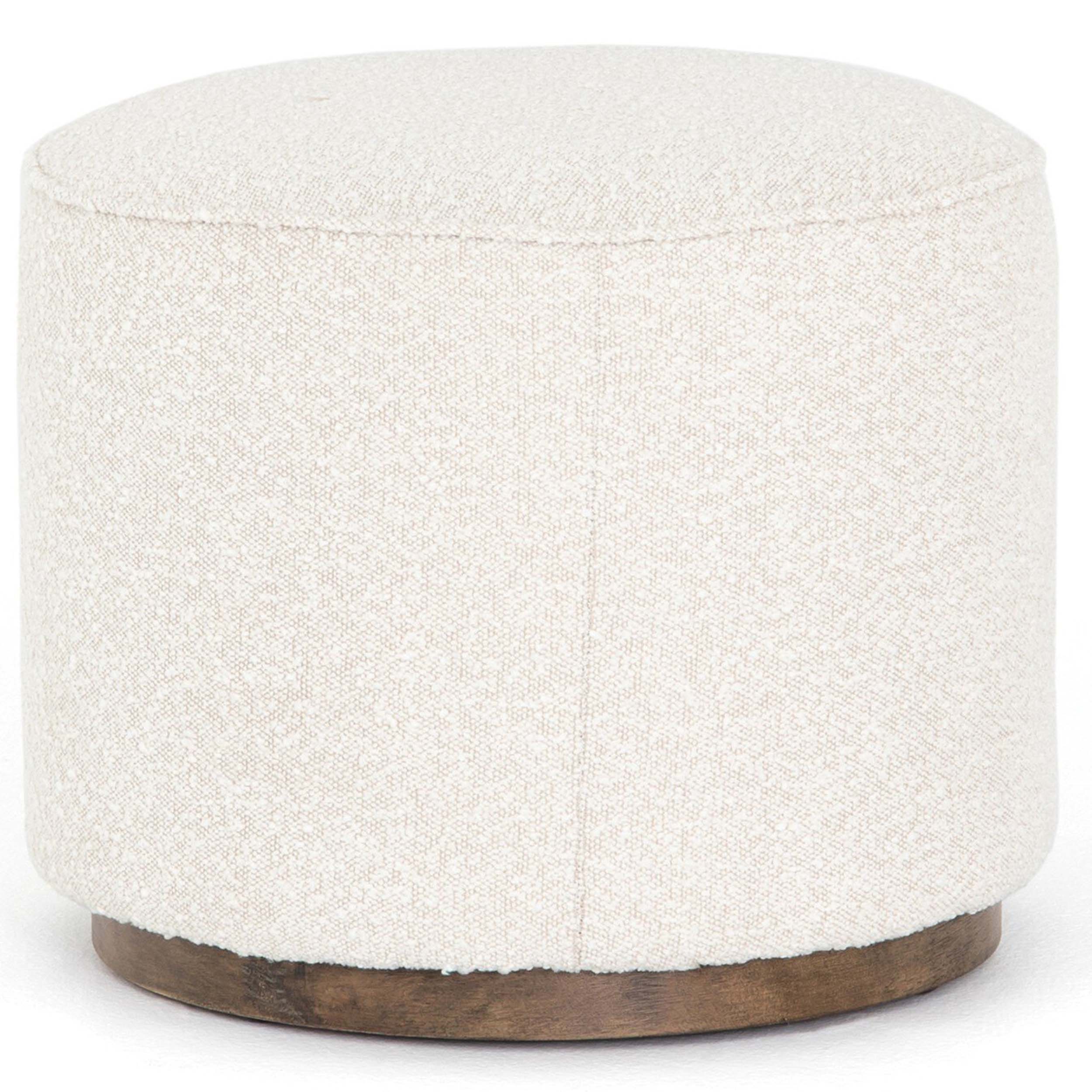 Sinclair Round Ottoman, Knoll Natural