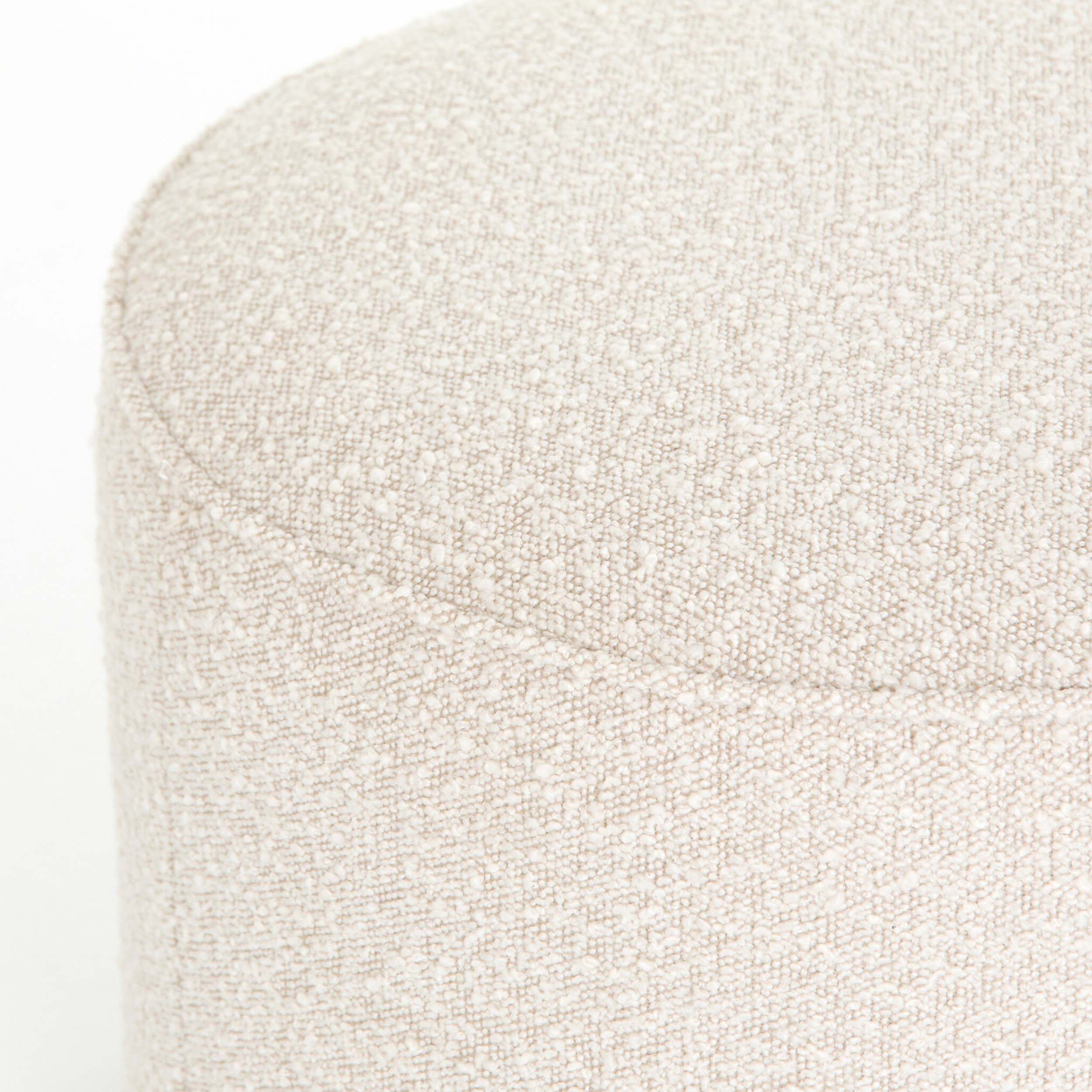 Sinclair Round Ottoman, Knoll Natural