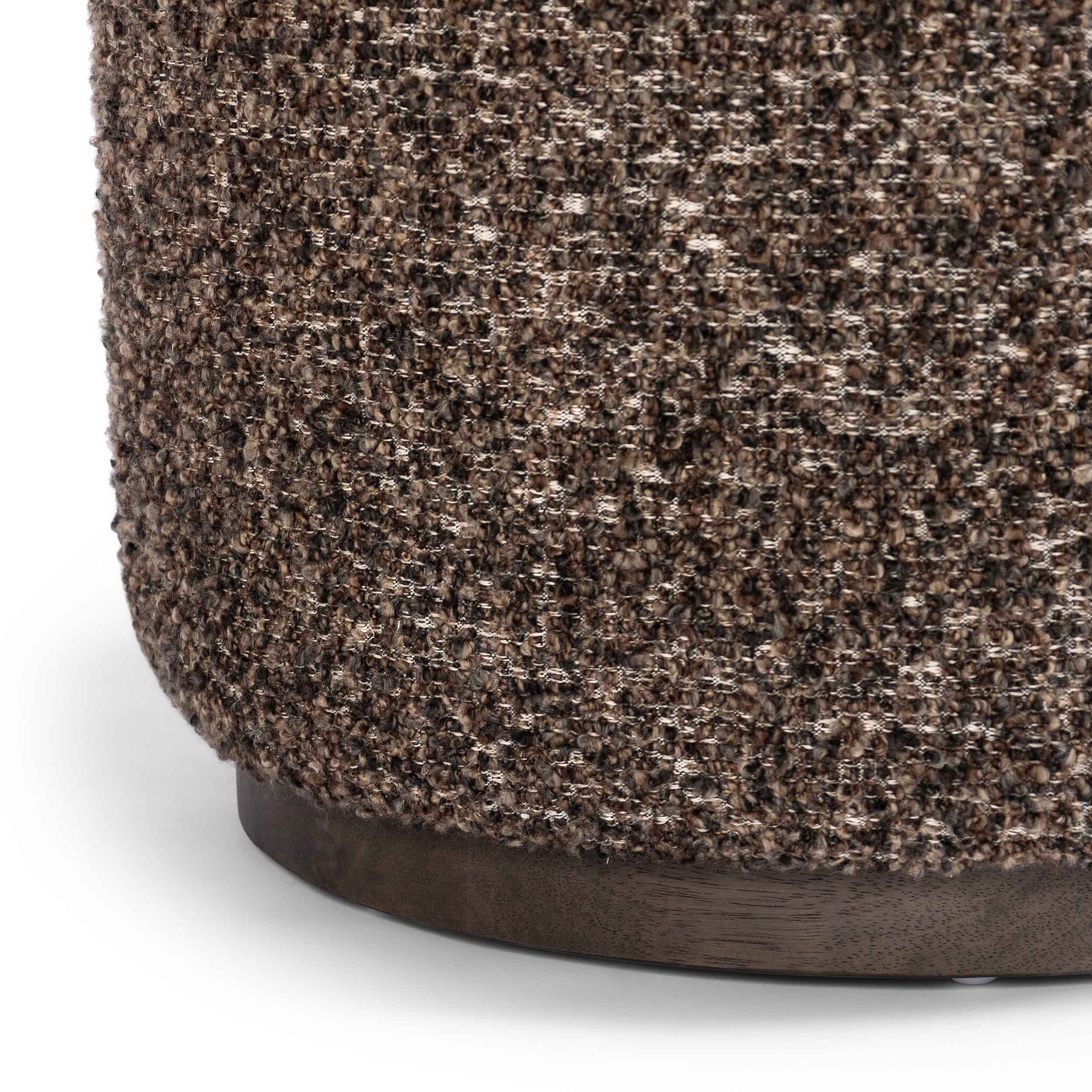 Sinclair Round Ottoman, Ivan Granite