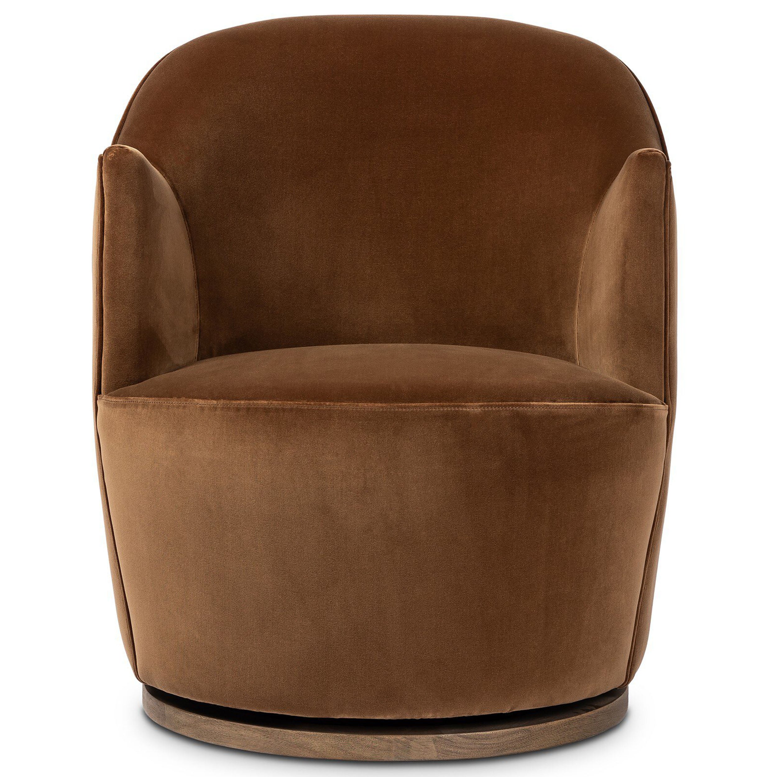 Aurora Swivel Chair, Surrey Ochre