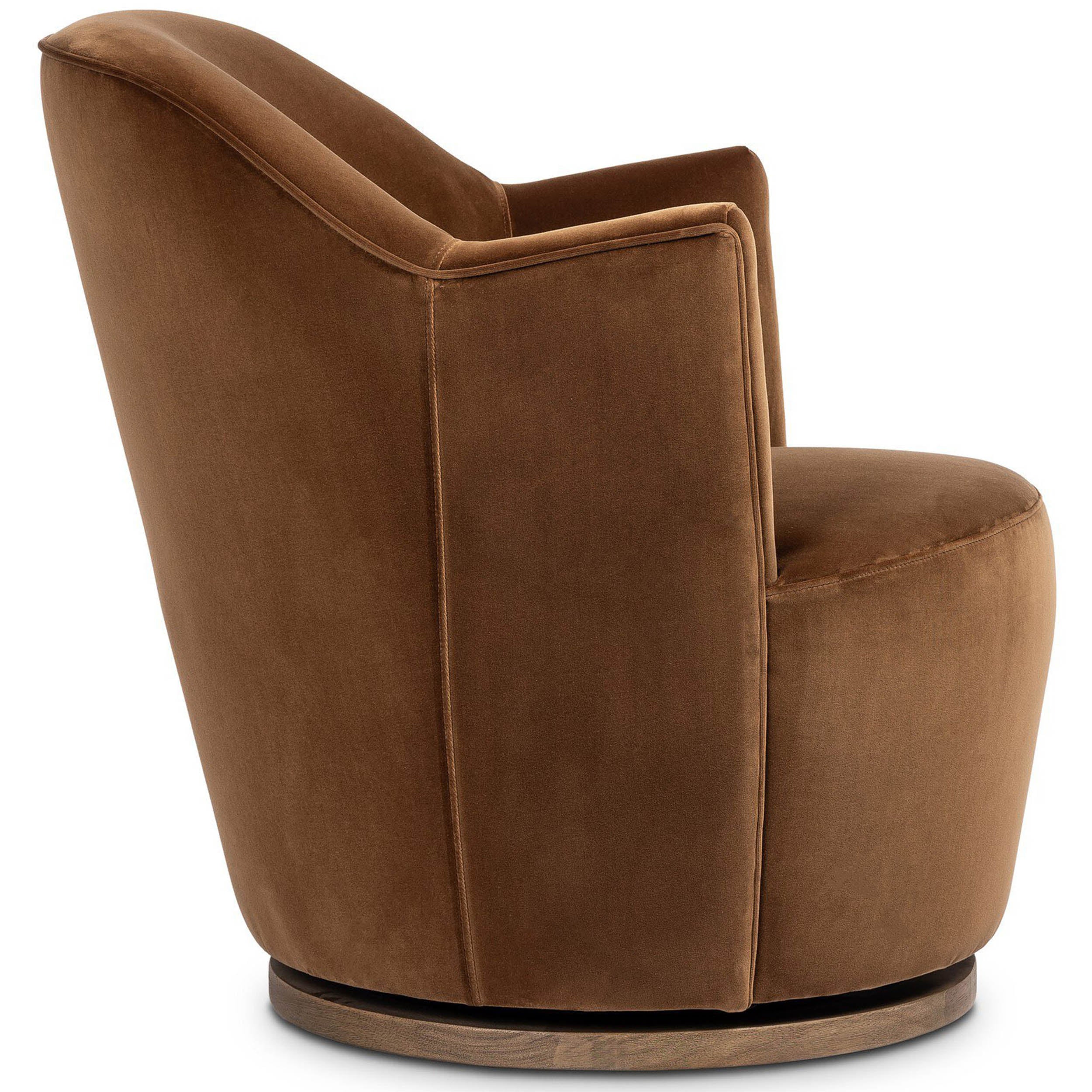 Aurora Swivel Chair, Surrey Ochre