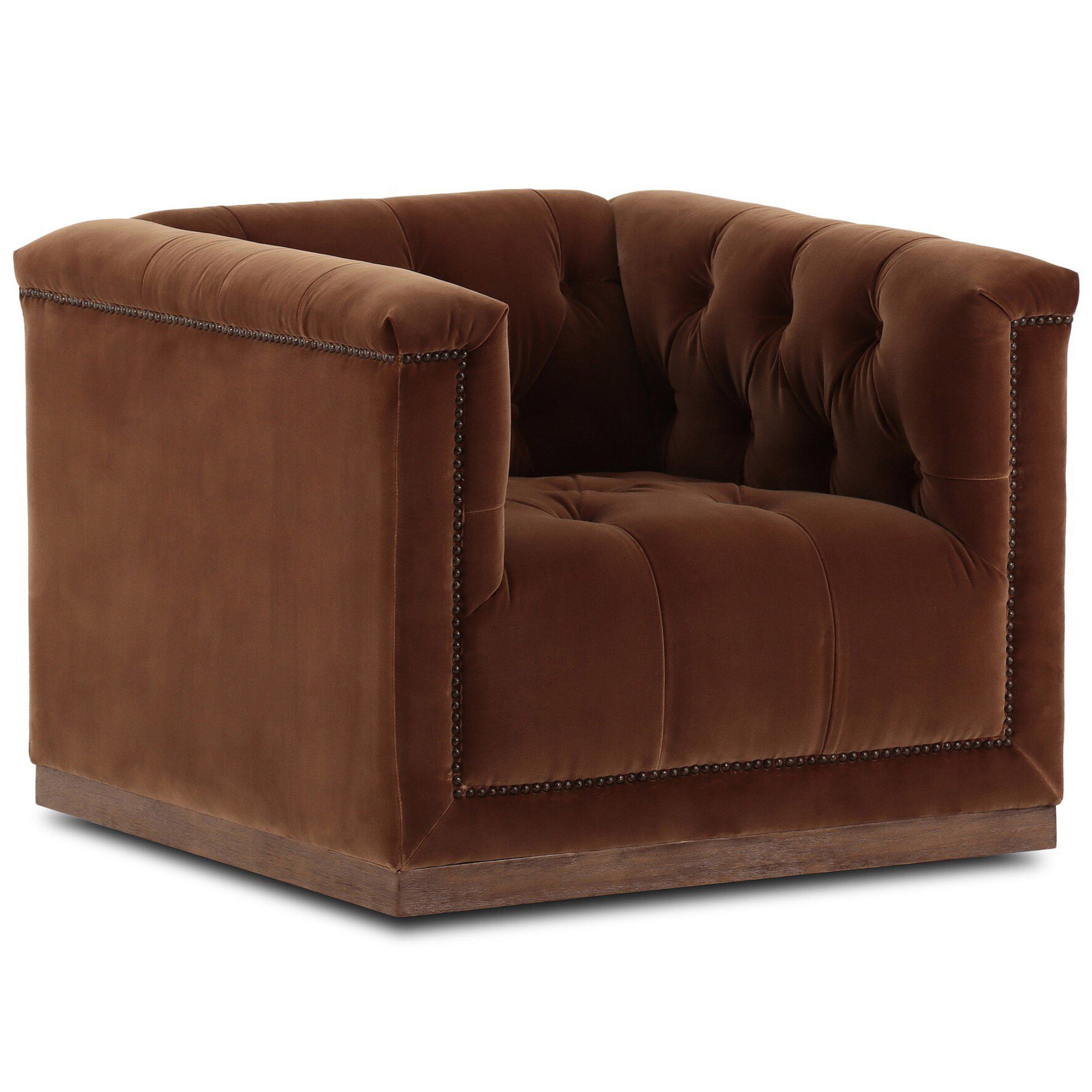 Maxx Swivel Chair, Surrey Ochre