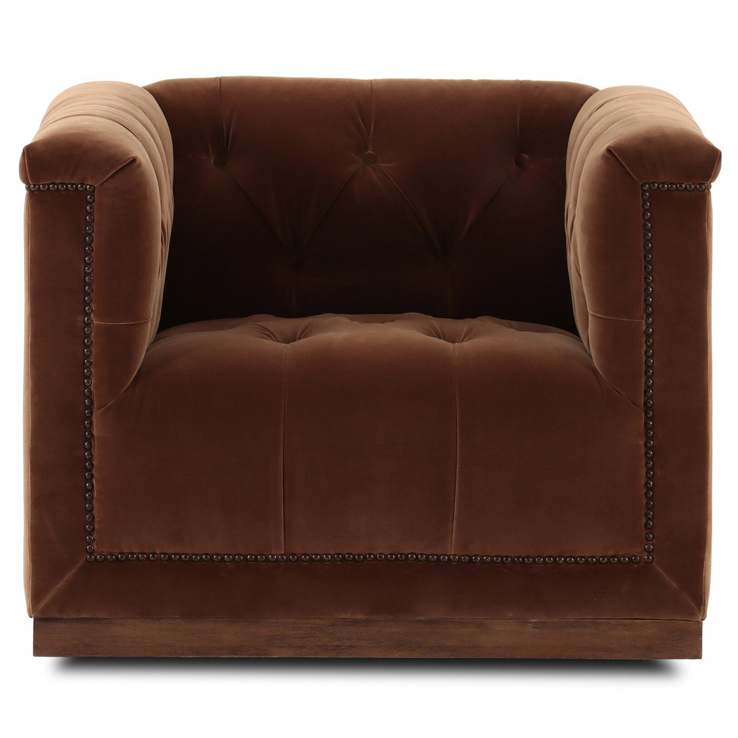 Maxx Swivel Chair, Surrey Ochre