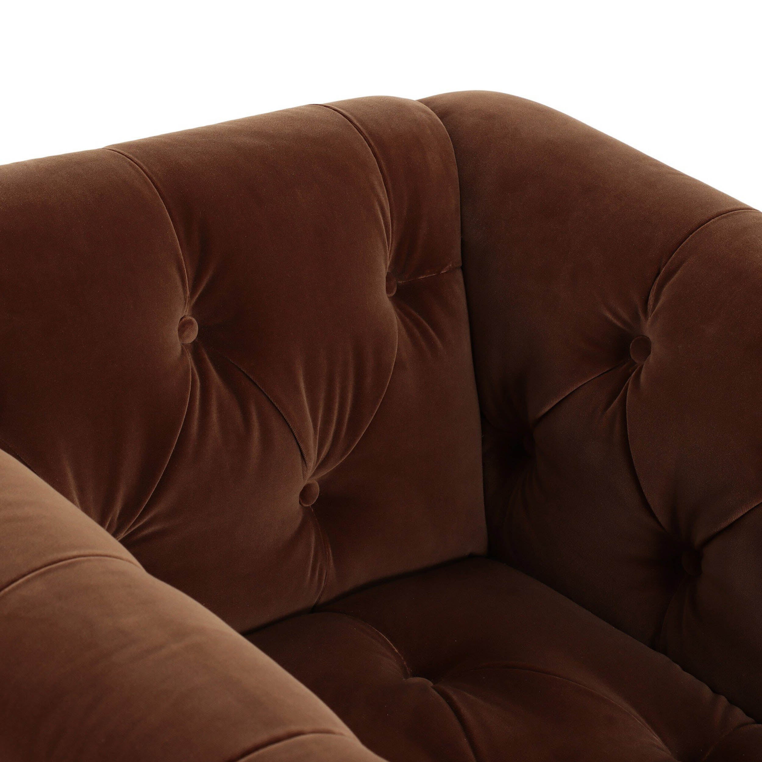 Maxx Swivel Chair, Surrey Ochre