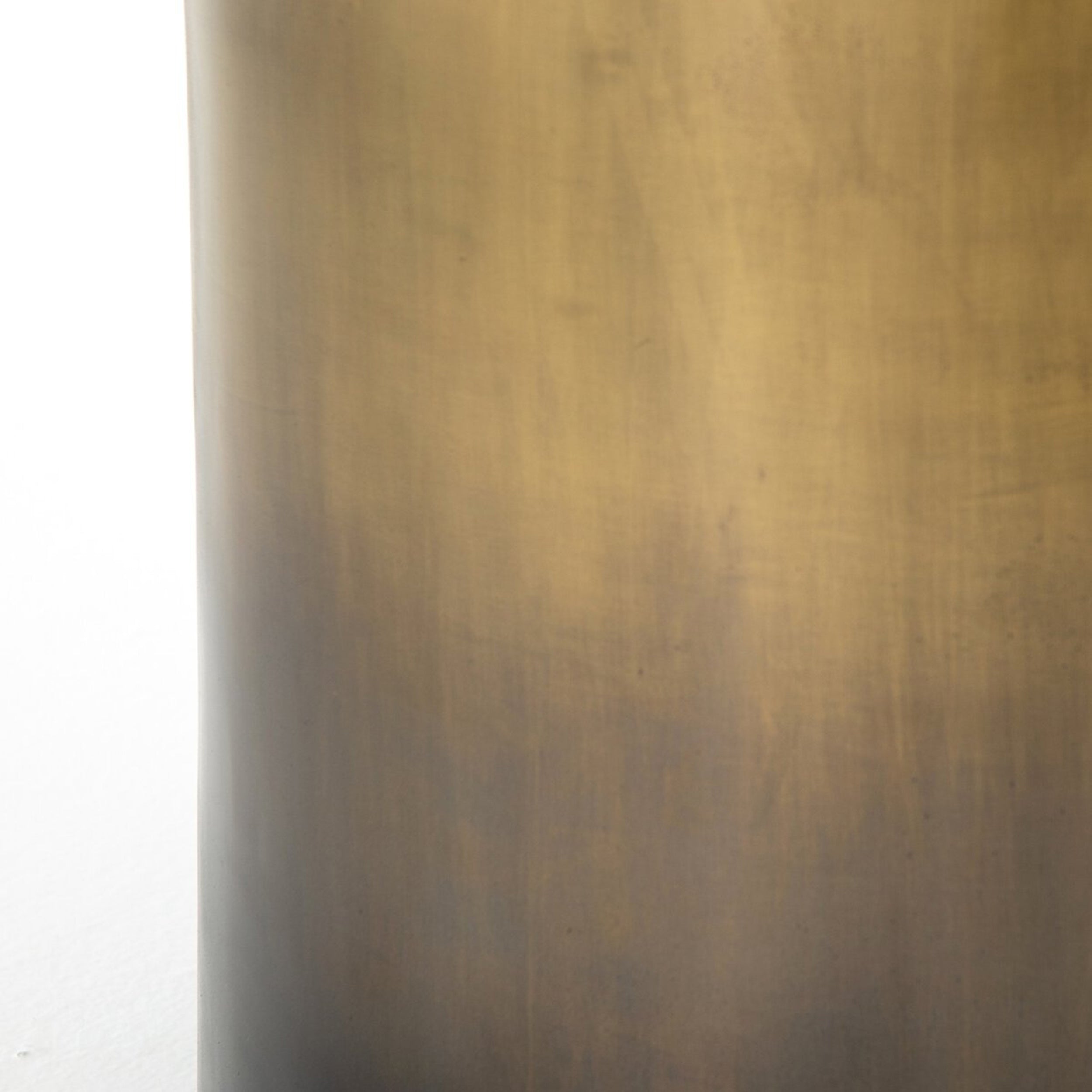 Cameron End Table, Ombre Antique Brass
